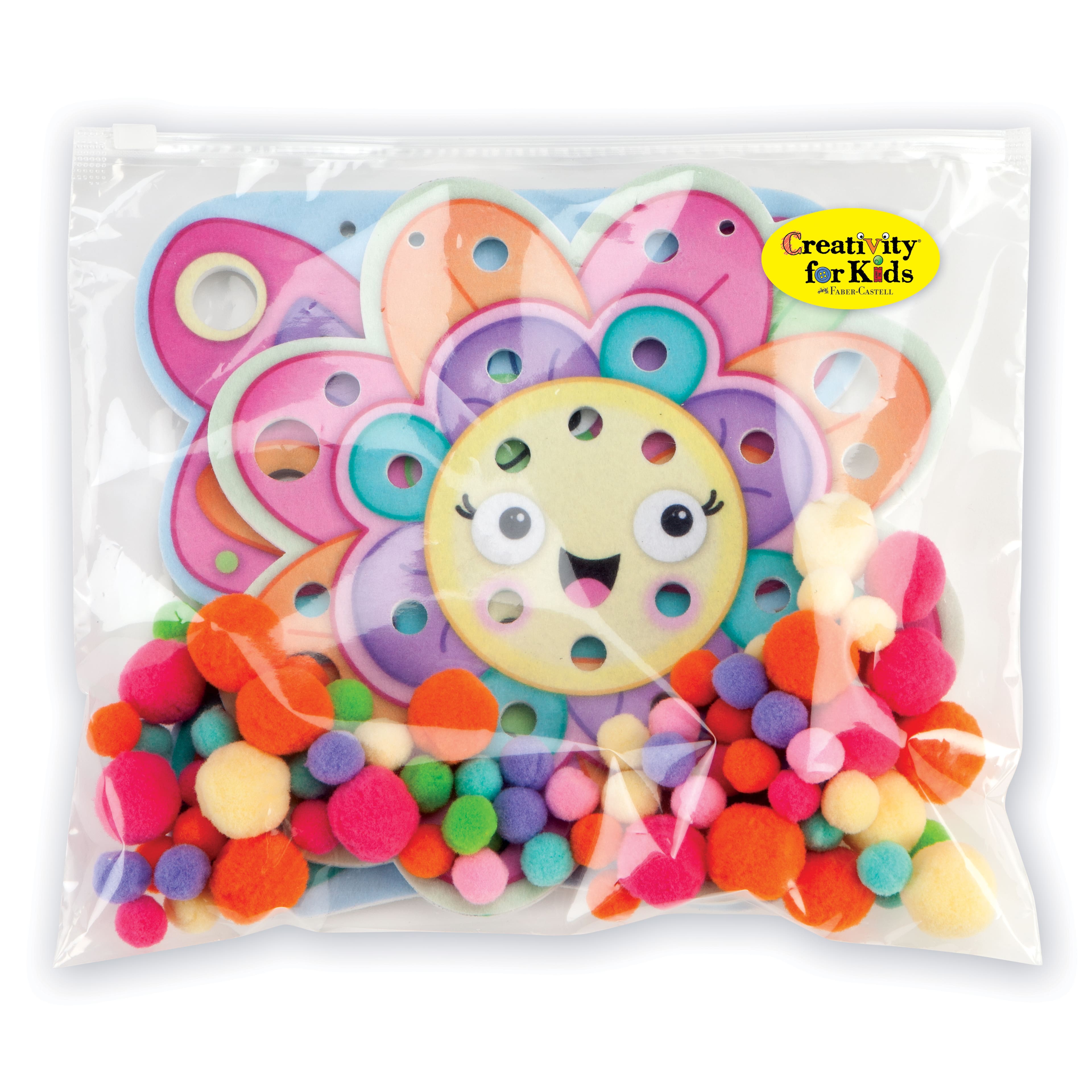 6 Pack: Creativity for Kids&#xAE; Garden Pom Pom Pictures Kit