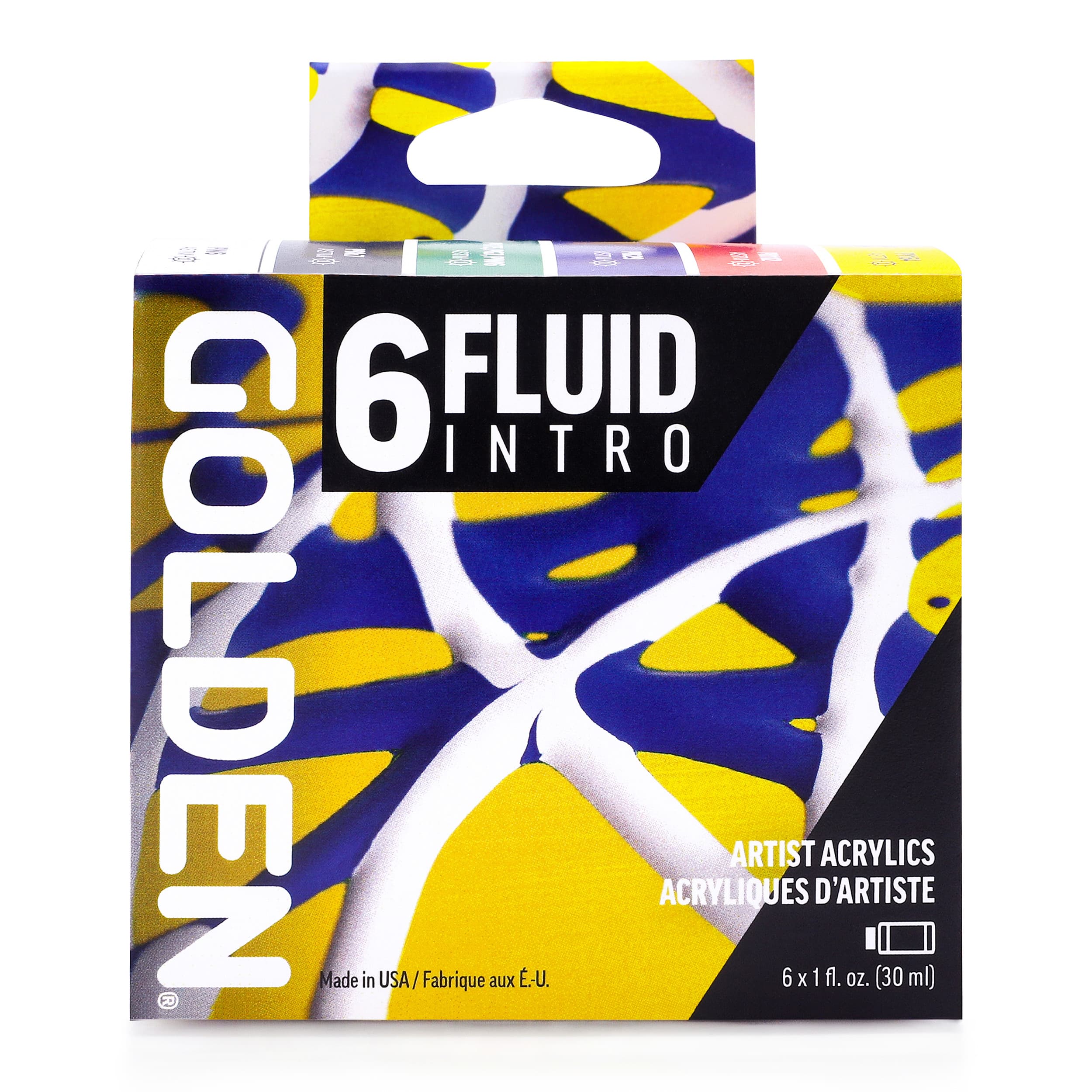 Golden&#xAE; Fluid Acrylics&#x2122; 6 Color Fluid Intro Set