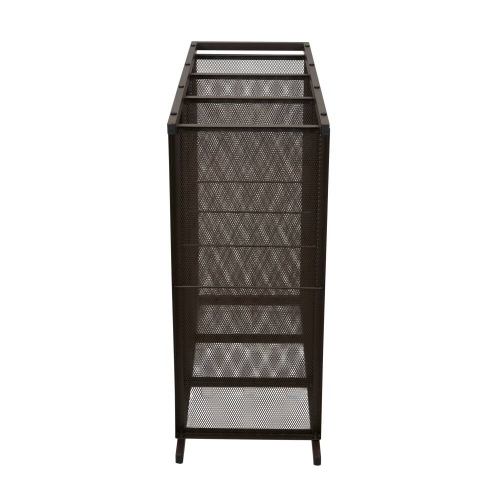 Household Essentials 32" 4-Tier Metal Shoe Rack