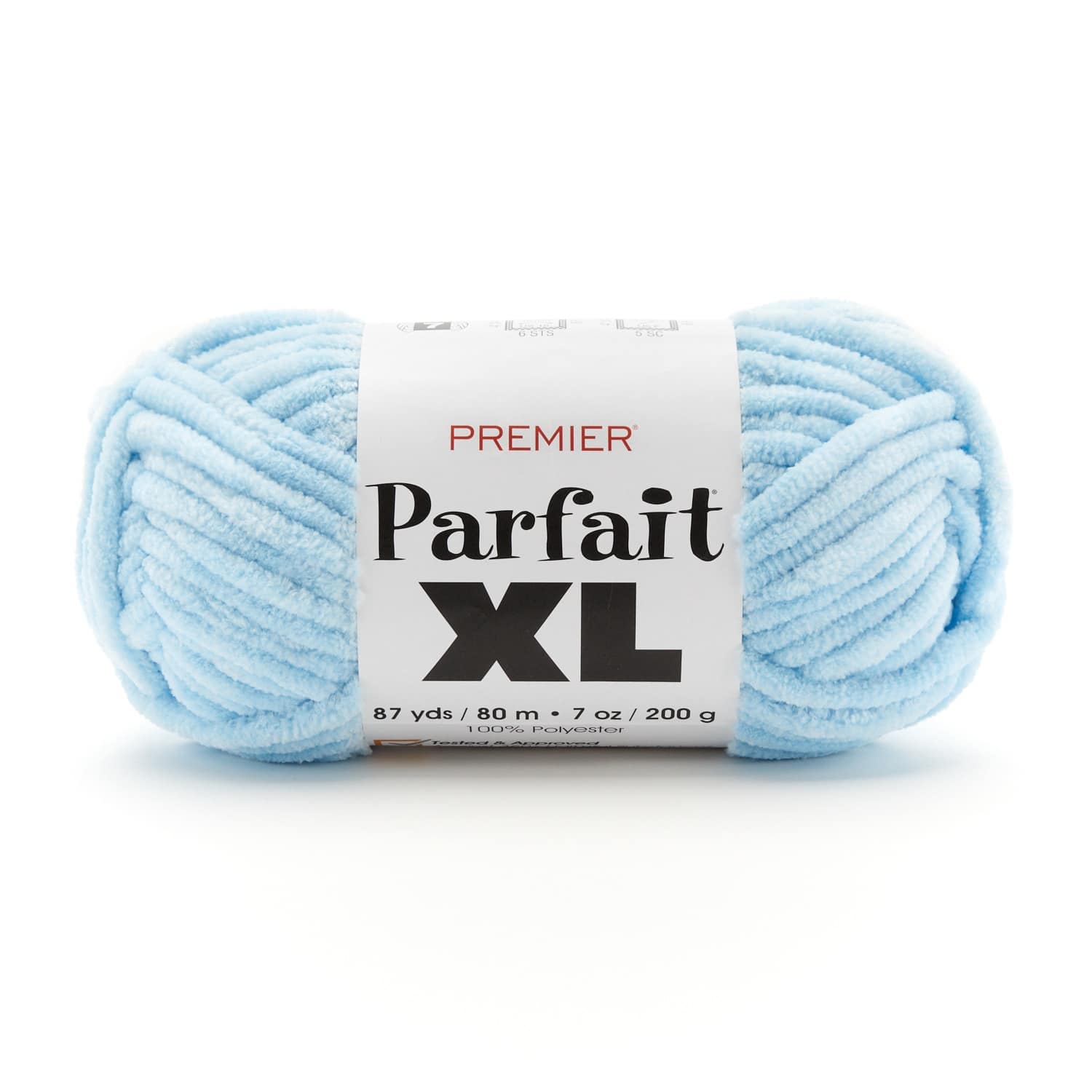 Premier Yarns Light Blue Yarn Parfait Chunky