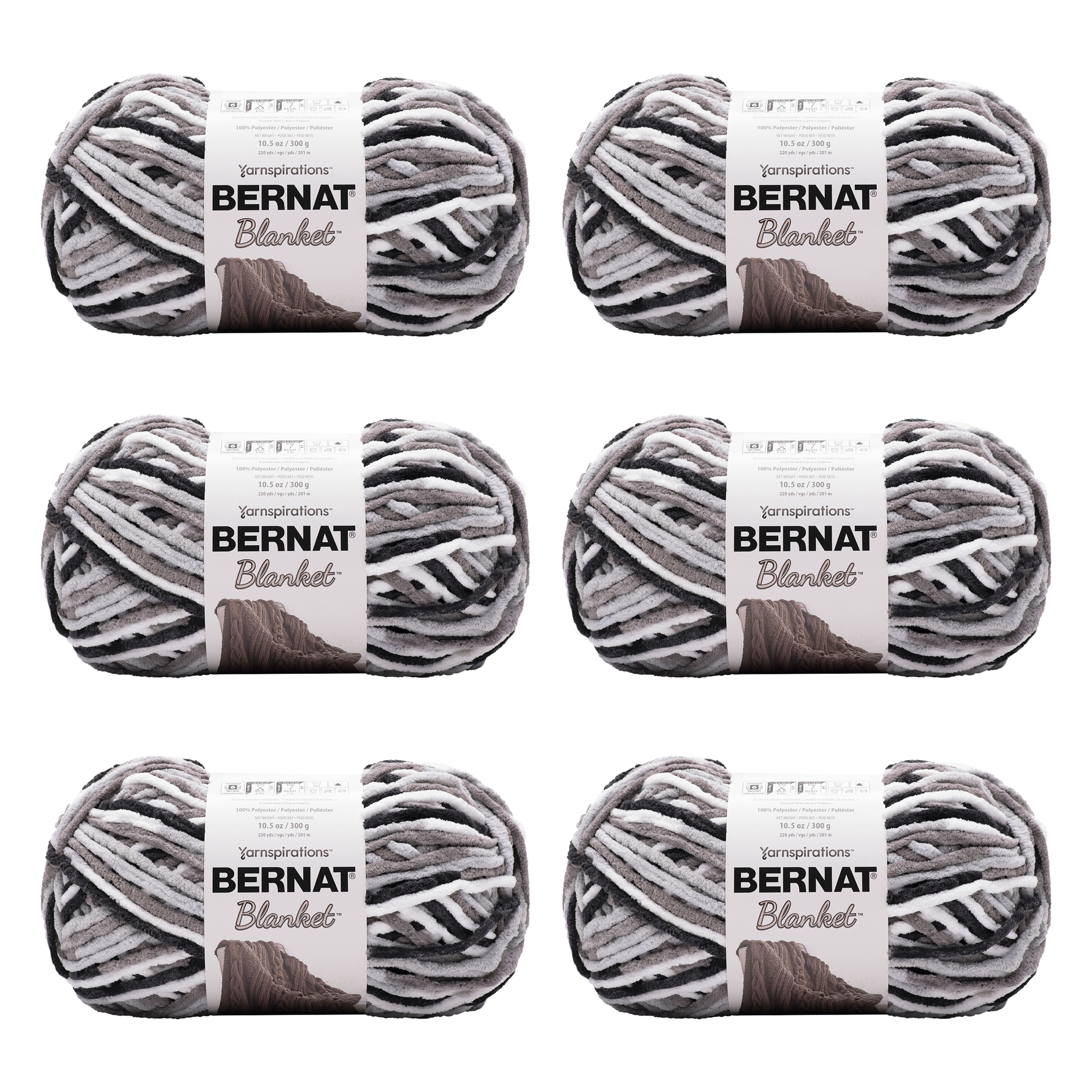 6 Pack: Bernat&#xAE; Blanket&#x2122; Yarn