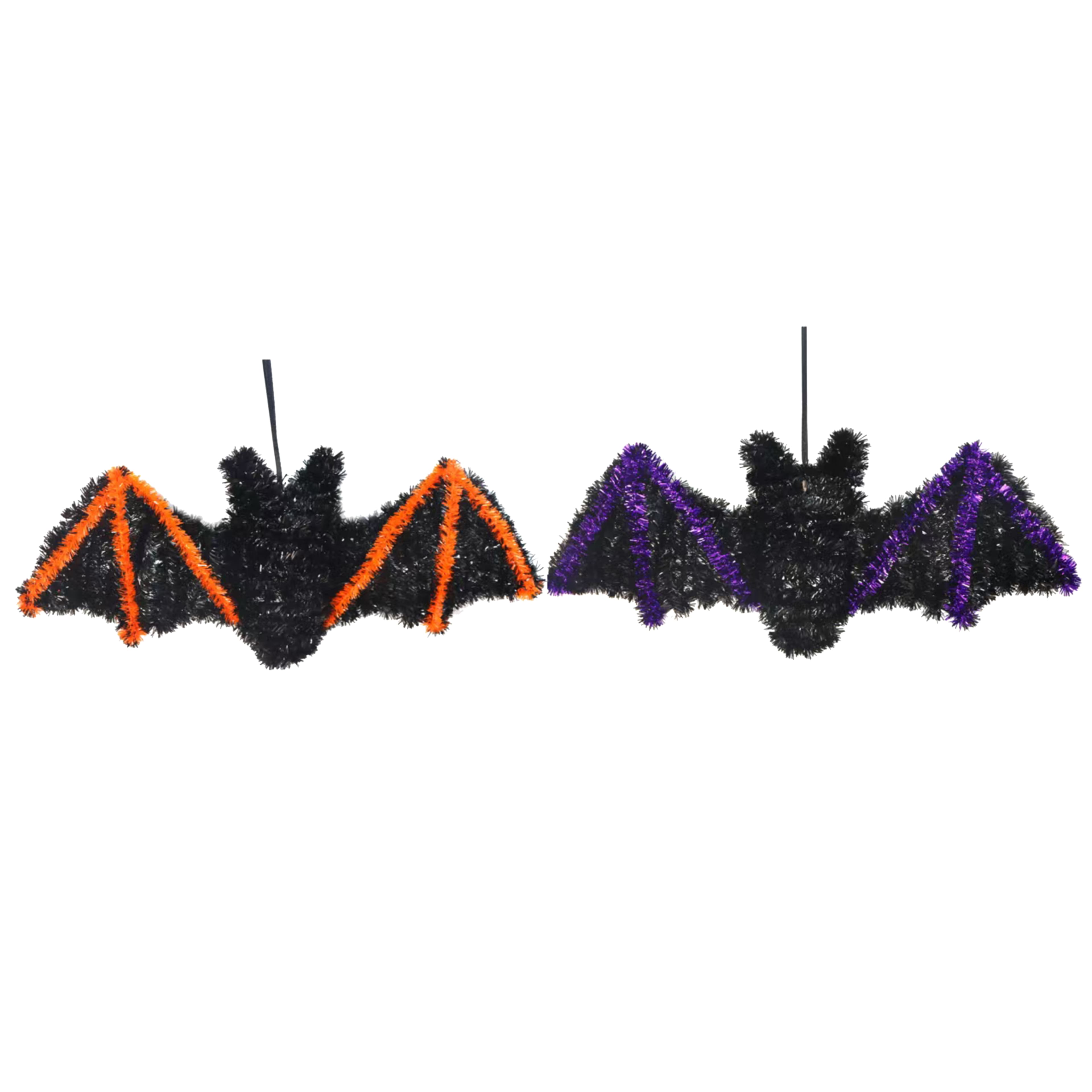 Assorted 13.5" Hanging Tinsel Bat, 1pc. by Ashland®