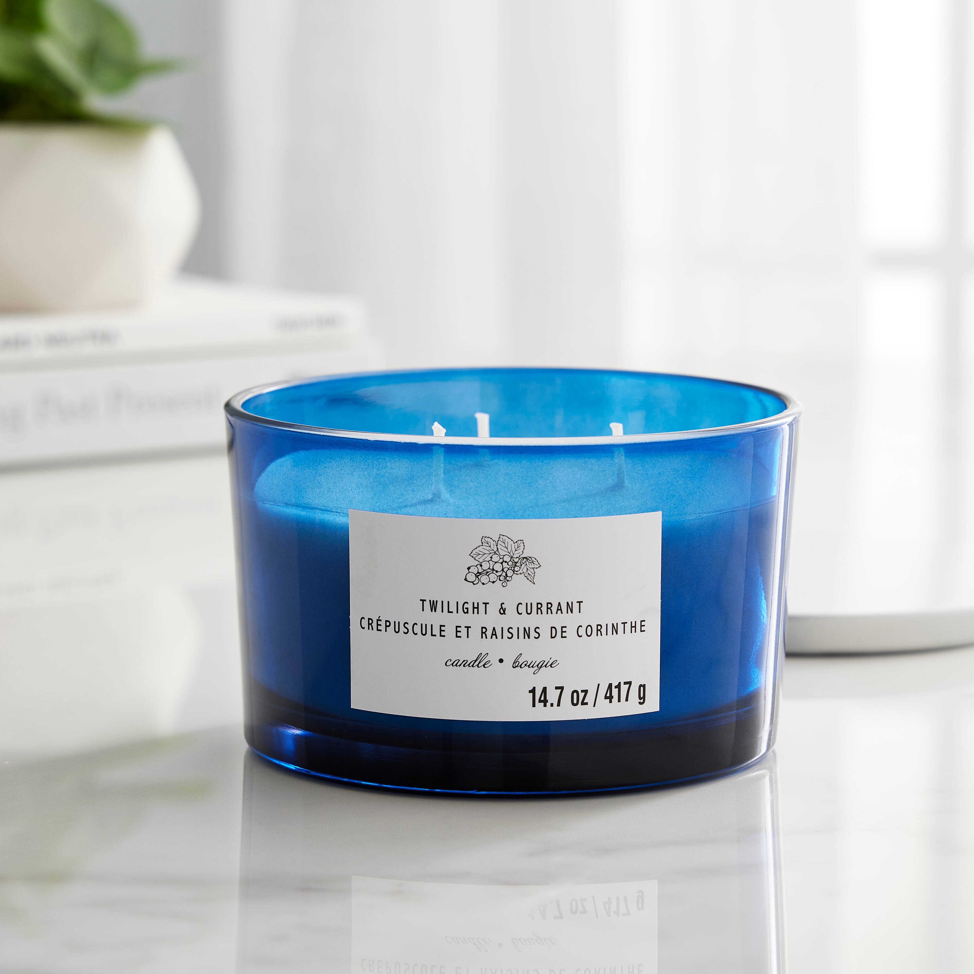 8 Pack Twilight & Currant 3Wick Jar Candle by Ashland® Candles