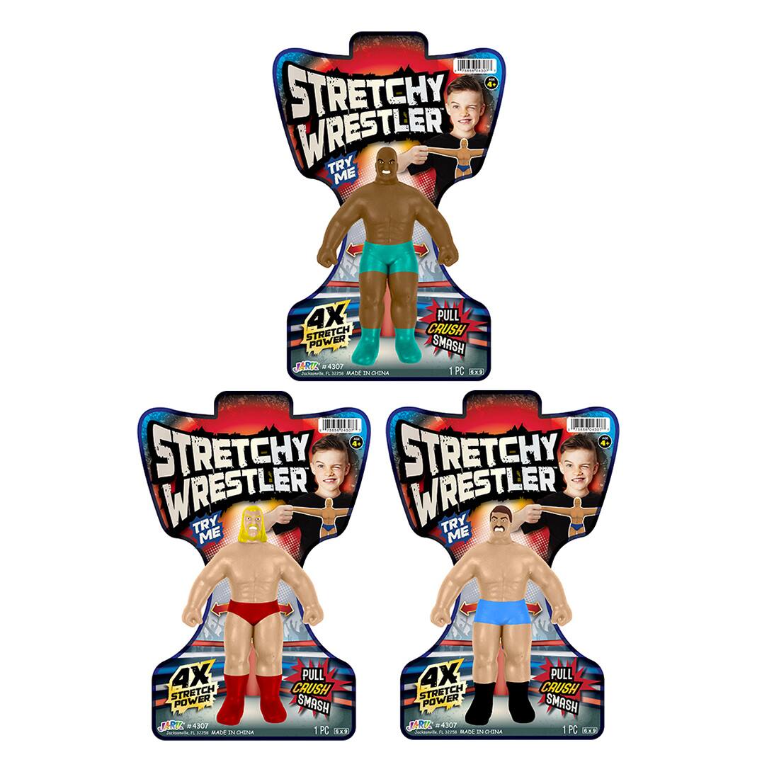 stretchy wrestler toy