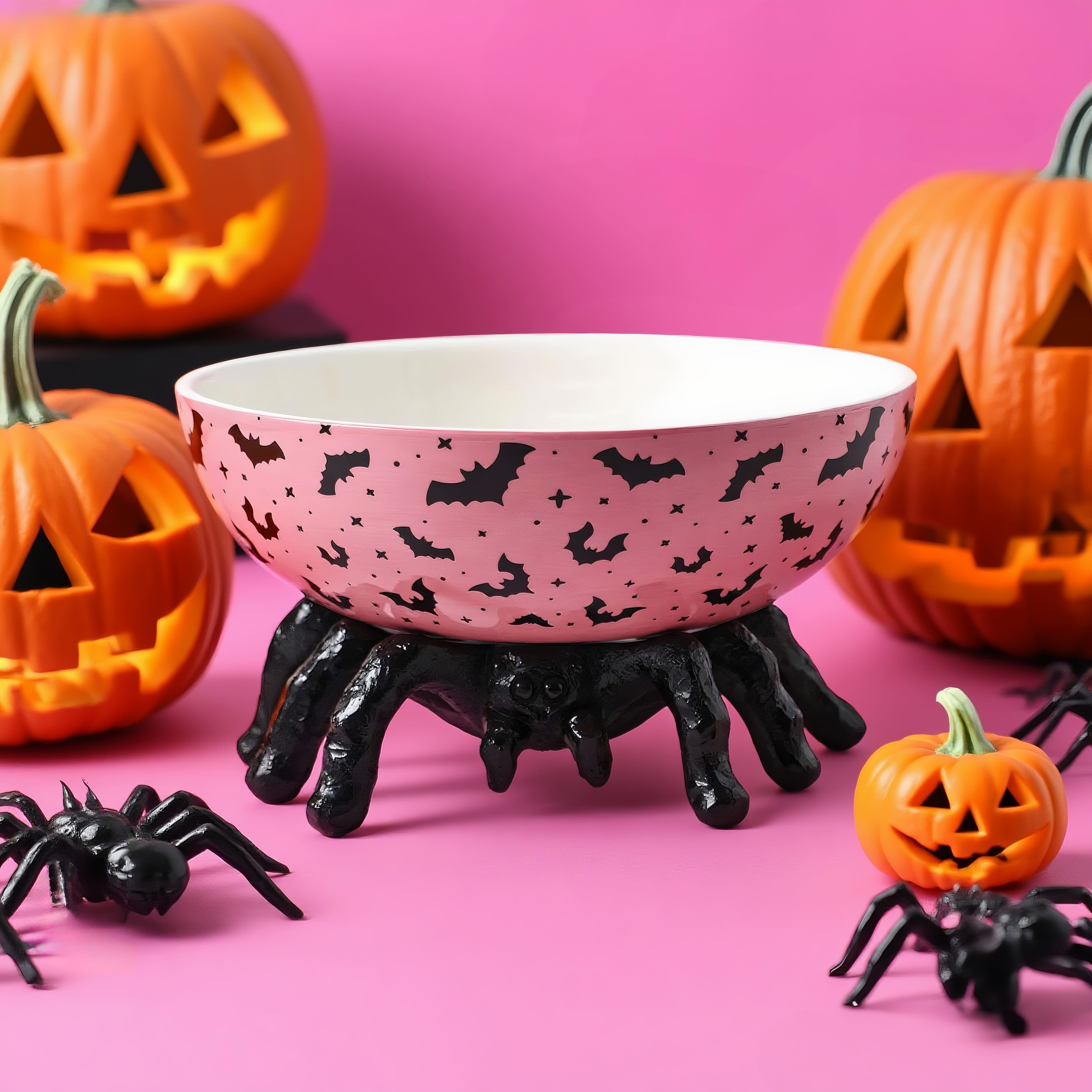 Bat Bowl &#x26; Spider Holder Set by Ashland&#xAE;