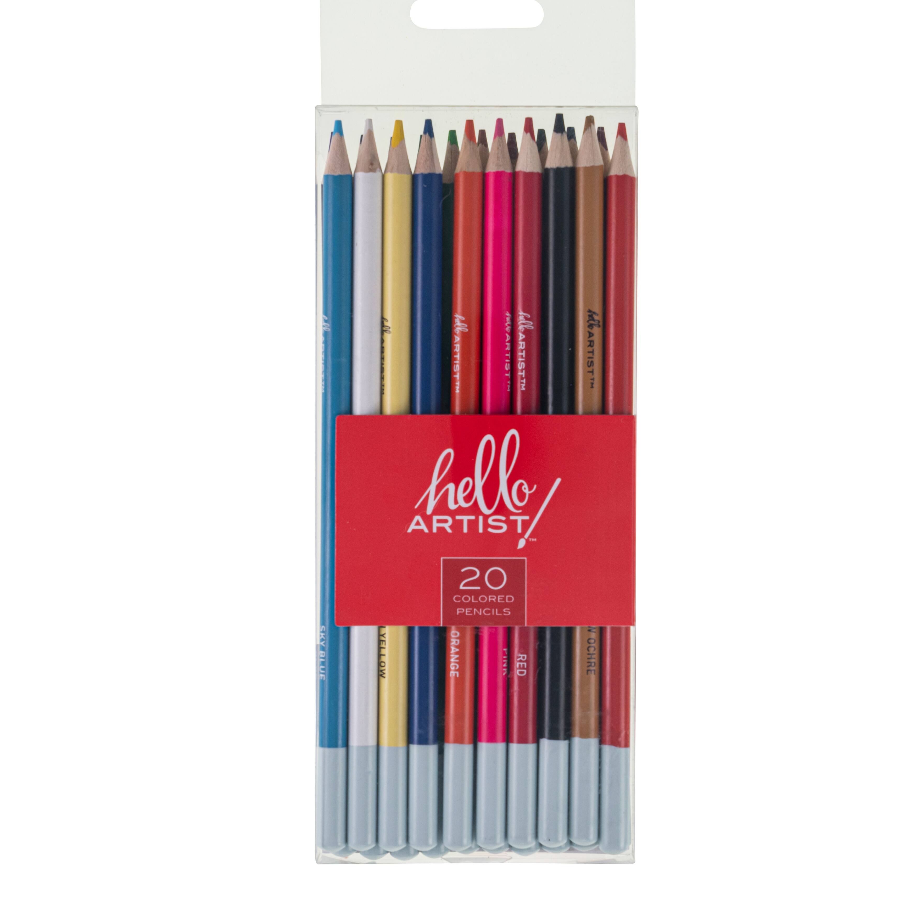 Hello, Artist!&#x2122; 20-Pack Colored Pencils