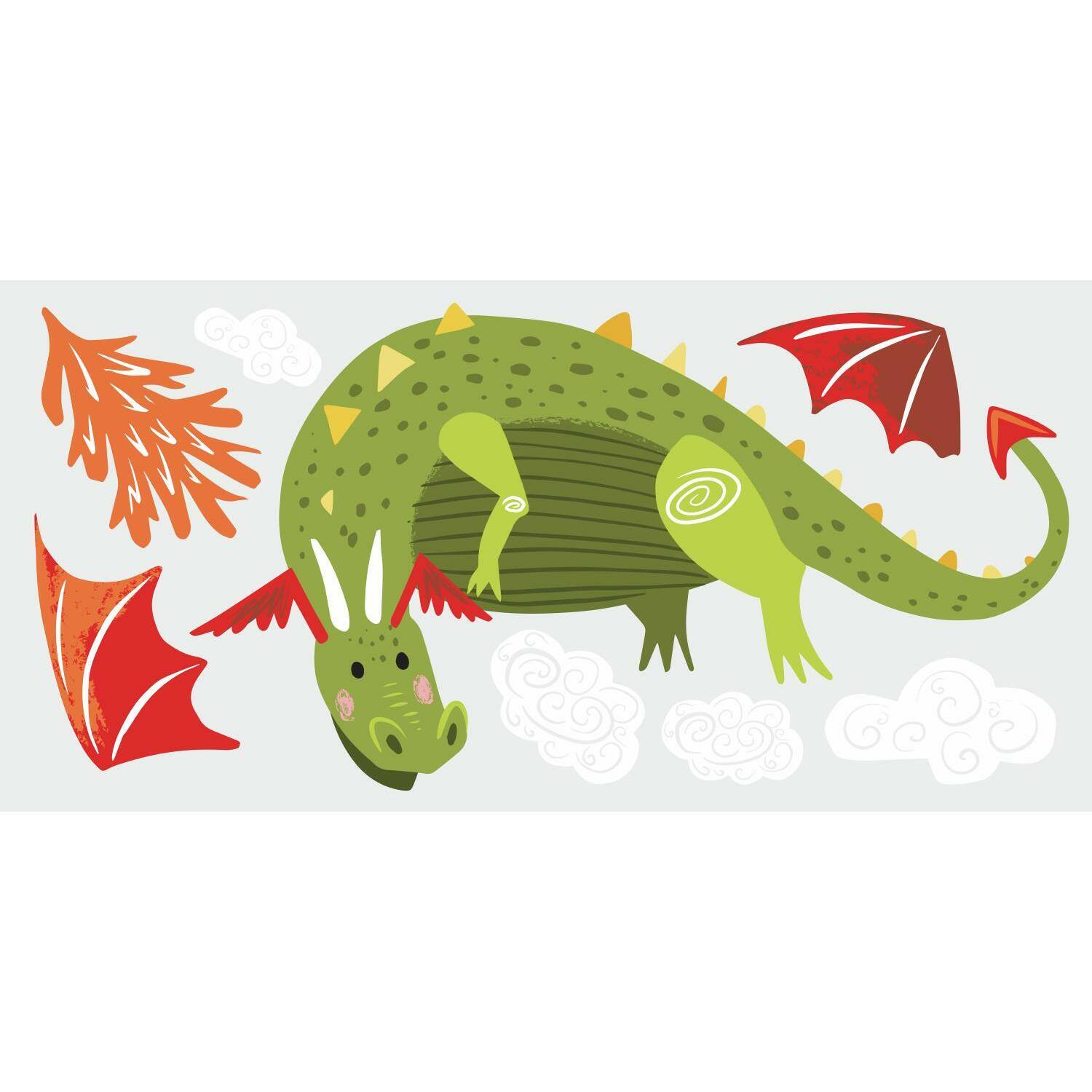 RoomMates Dragon Peel &#x26; Stick Wall Decals