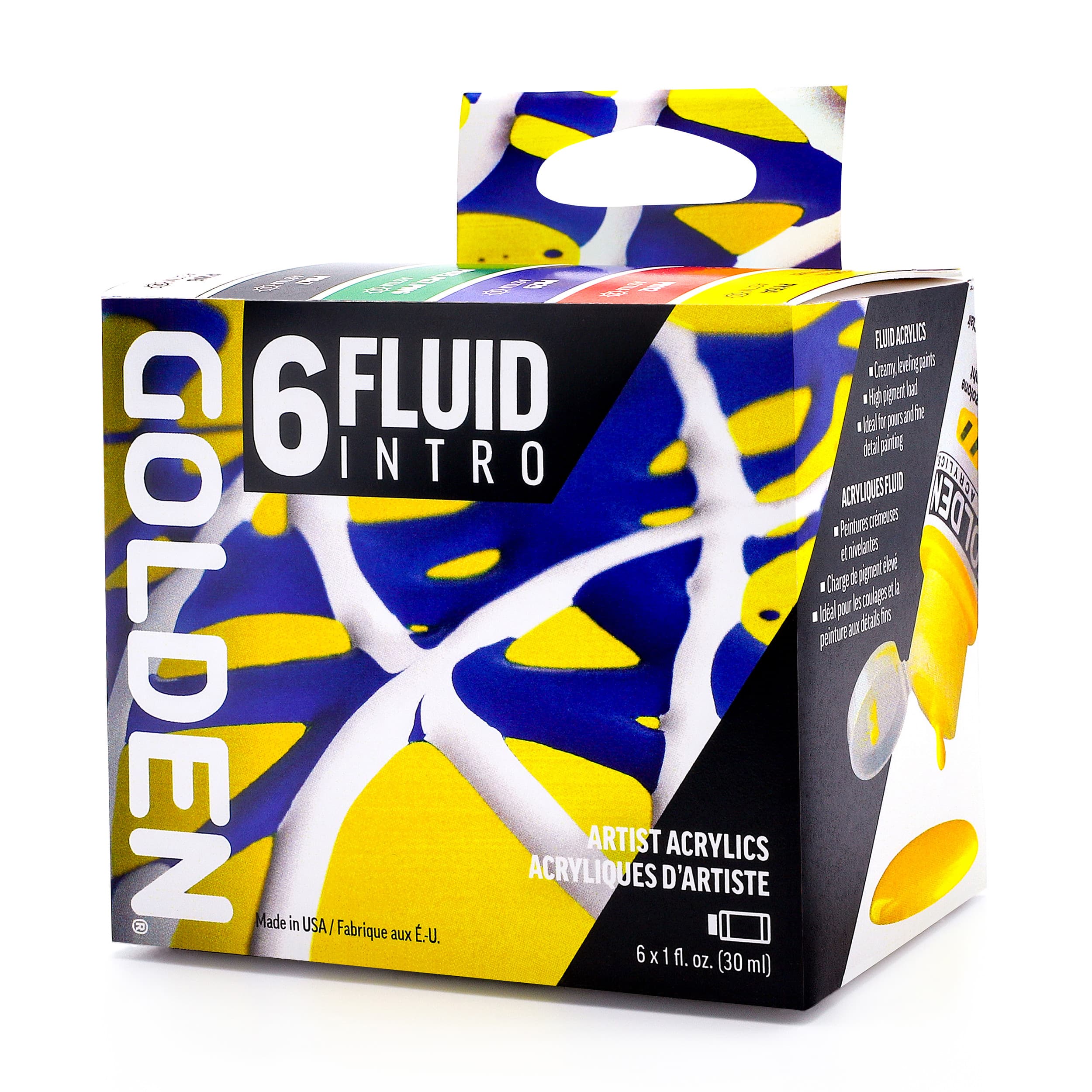 Golden&#xAE; Fluid Acrylics&#x2122; 6 Color Fluid Intro Set