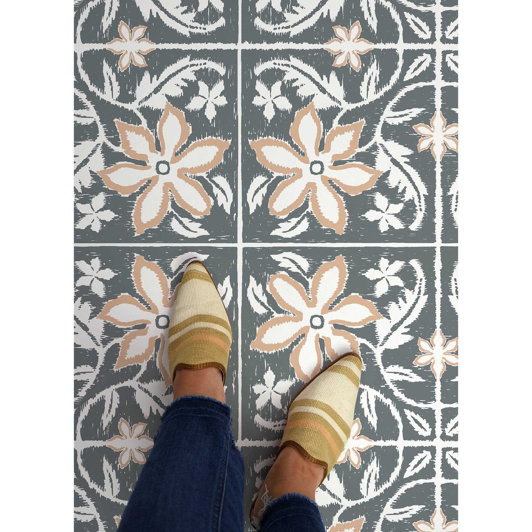 FloorPops Lillium Peel & Stick Floor Tiles, 10ct.