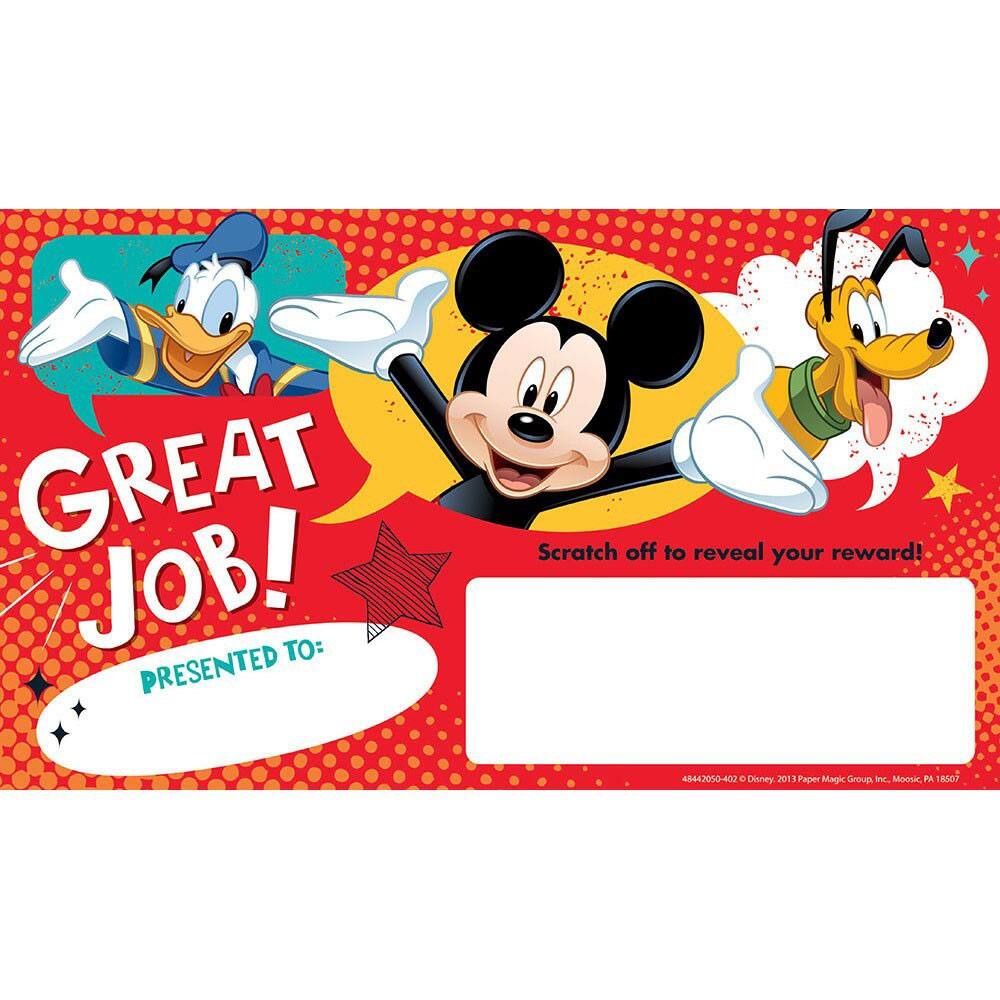 disney mickey mouse scratch off awards 24ct michaels