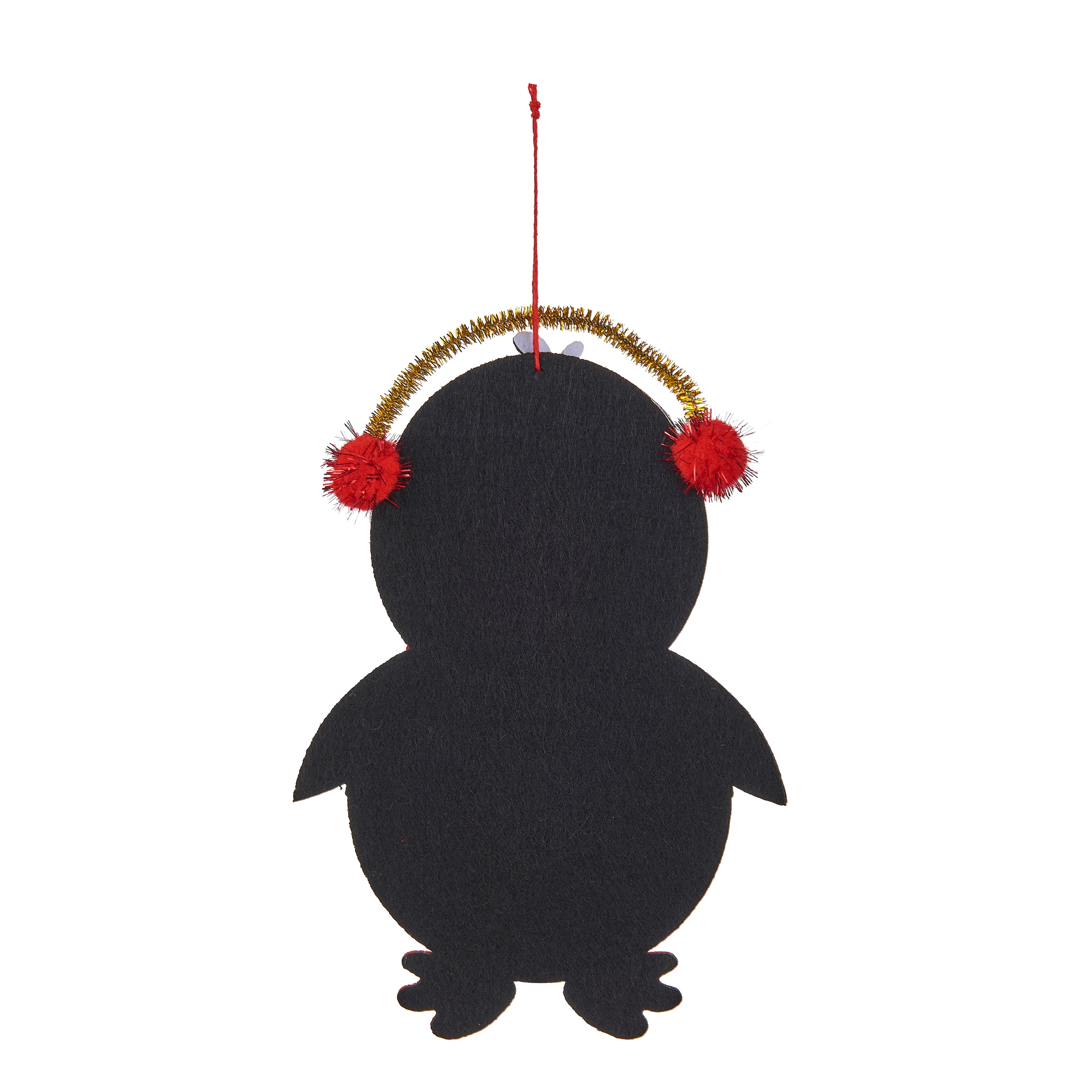 Penguin Christmas Felt Frame Ornament by Studio D&#xE9;cor&#xAE;