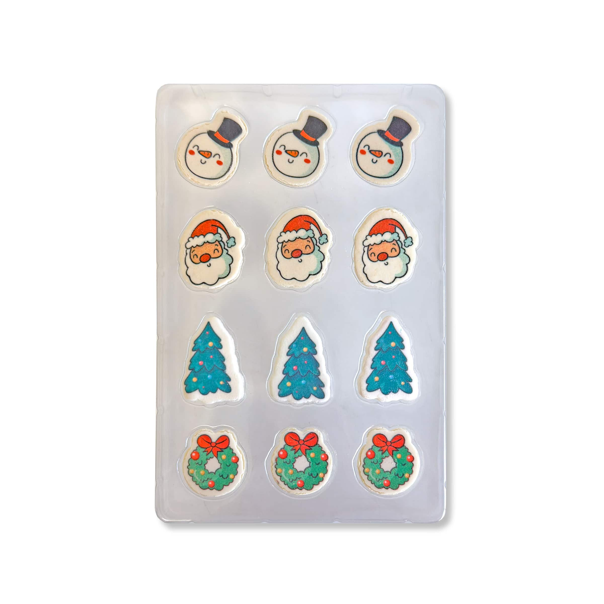 Sprinkle Pop Christmas Charms Icing Decorations