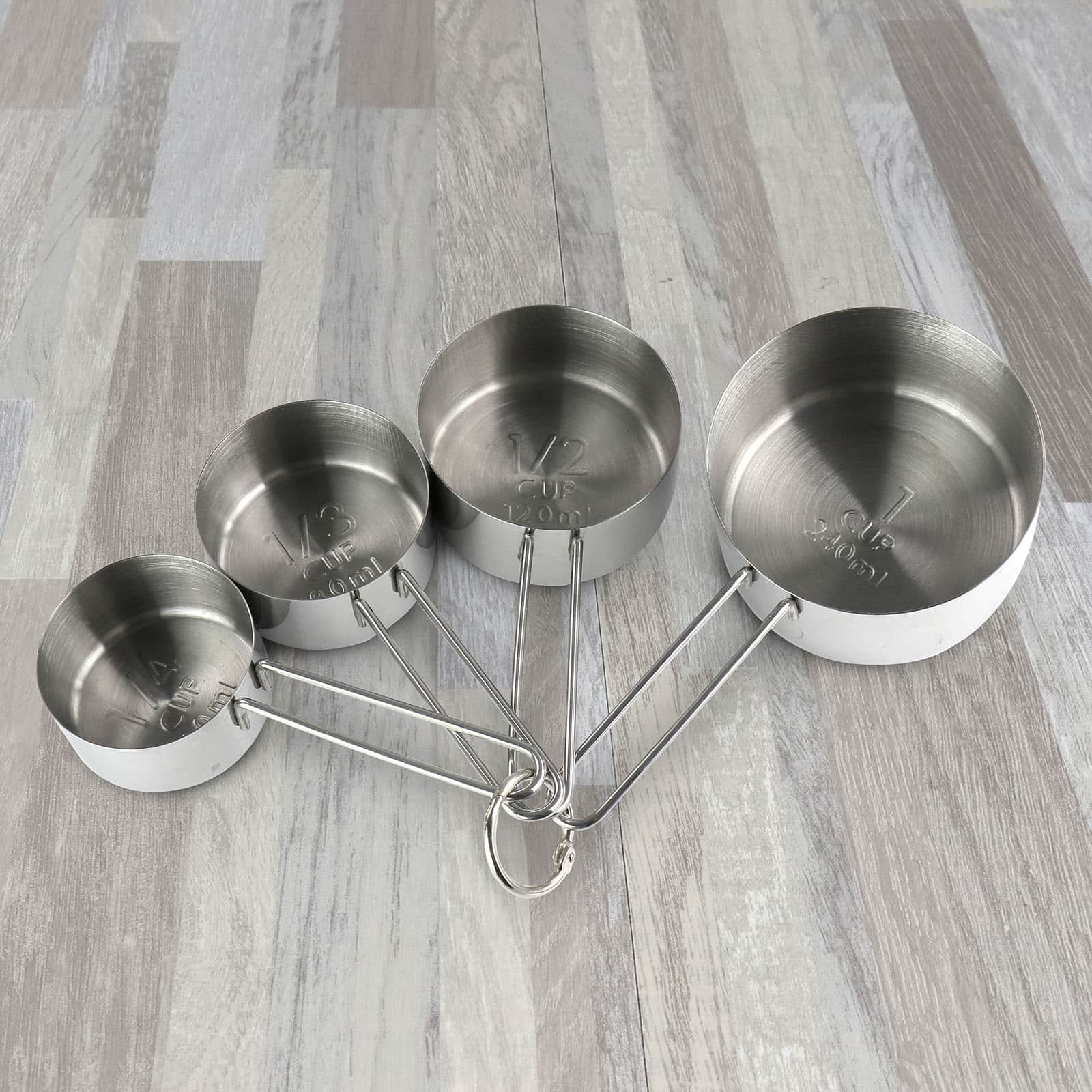 Martha Stewart Stainless Steel Measuring Cups