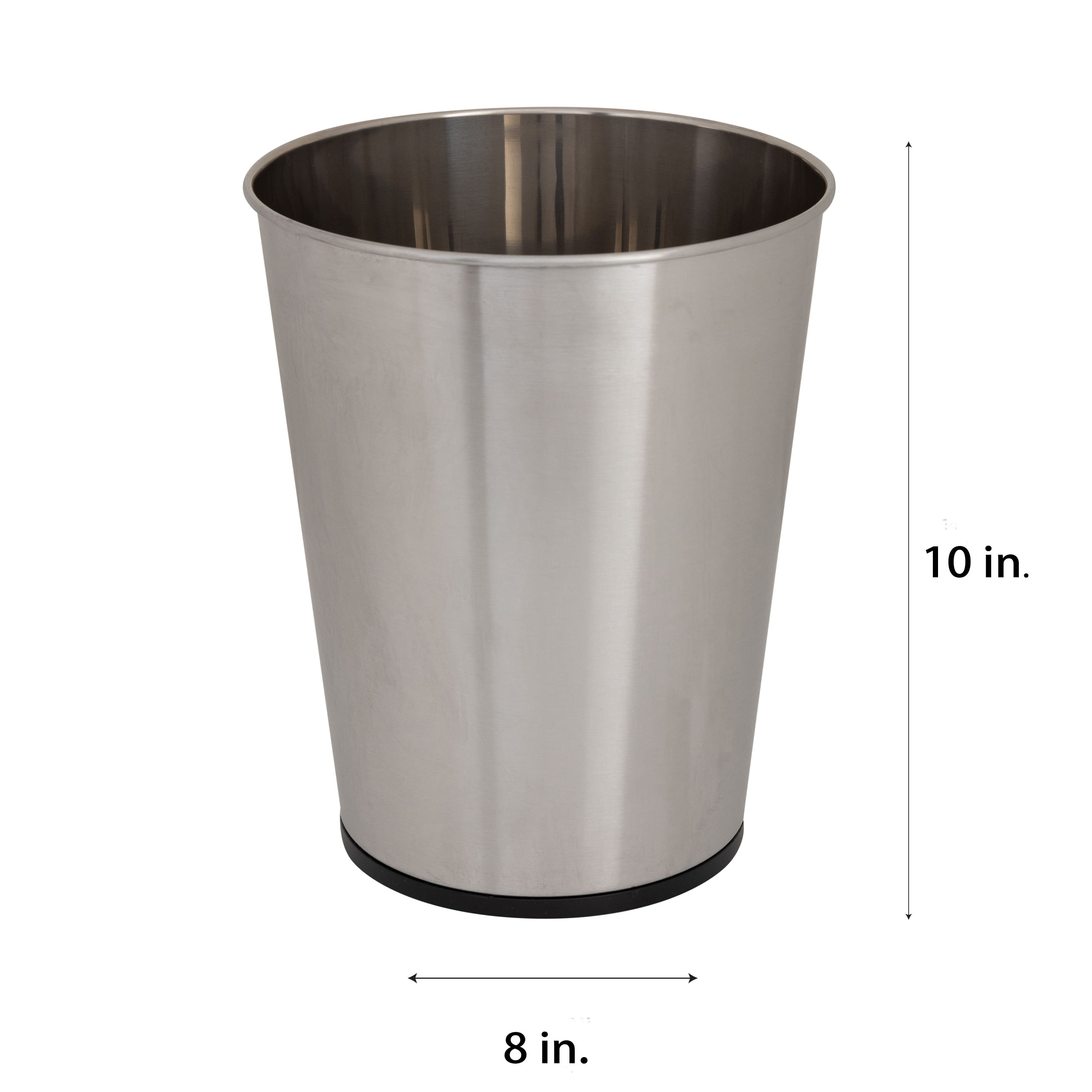 Bath Bliss Stainless Steel Trash Can