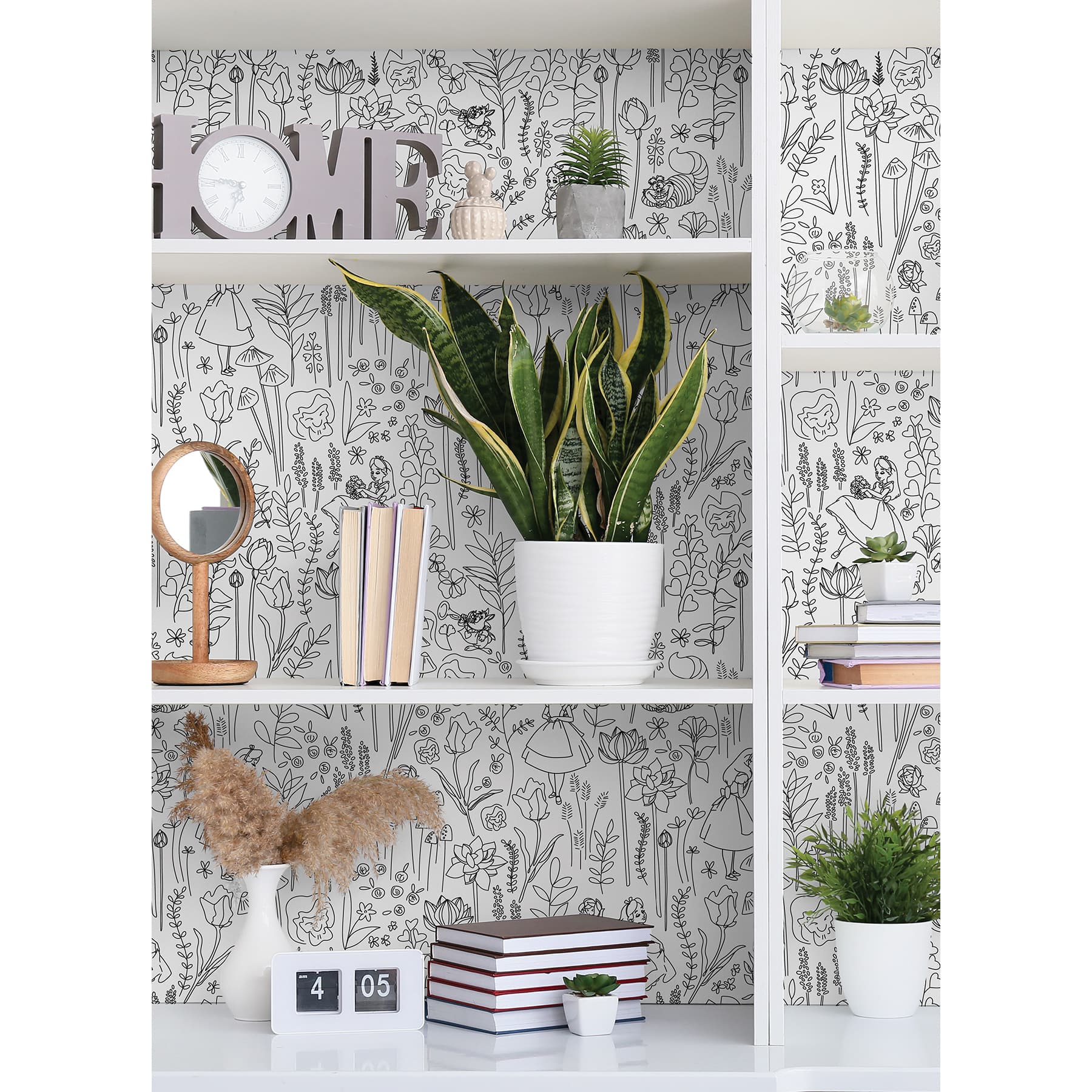 RoomMates Disney® Alice in Wonderland Garden Peel & Stick Wallpaper