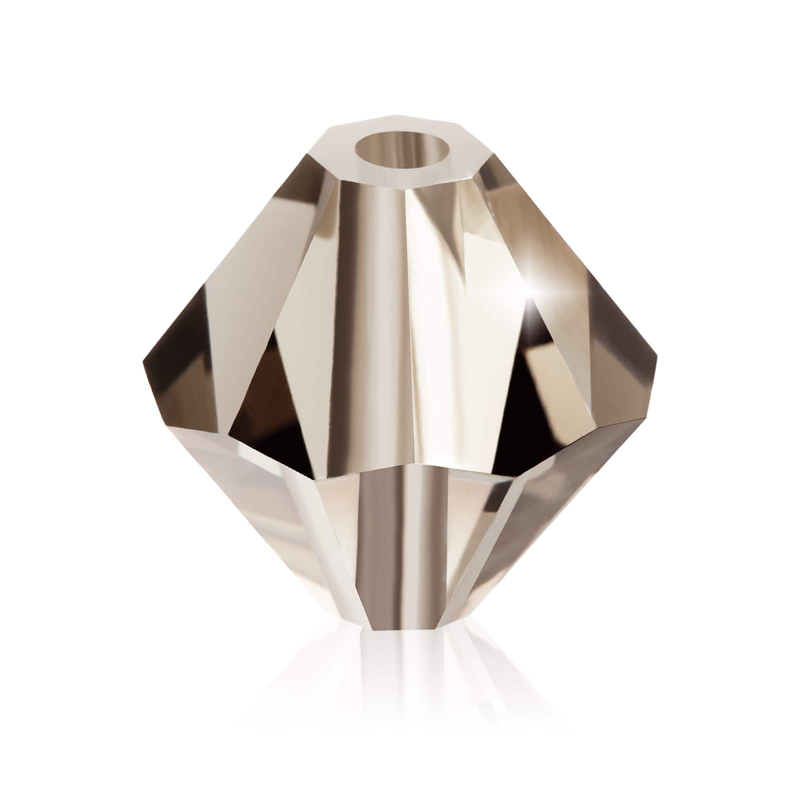 John Bead Preciosa 4mm Czech Crystal Rondelle Beads, 40ct.