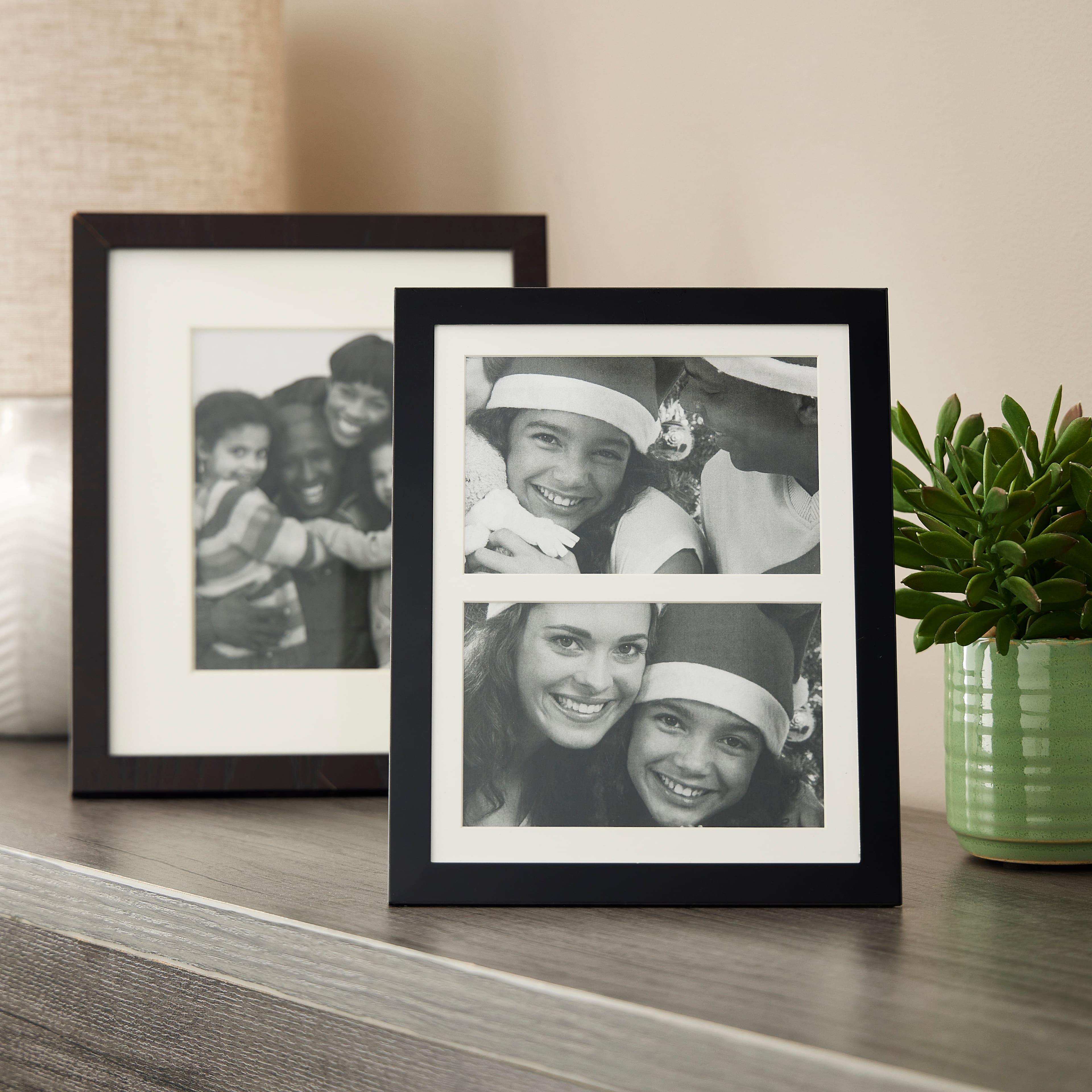 12 Pack: 2 Opening Black 4" x 6" Collage Frame, Expressions™ by Studio Décor®
