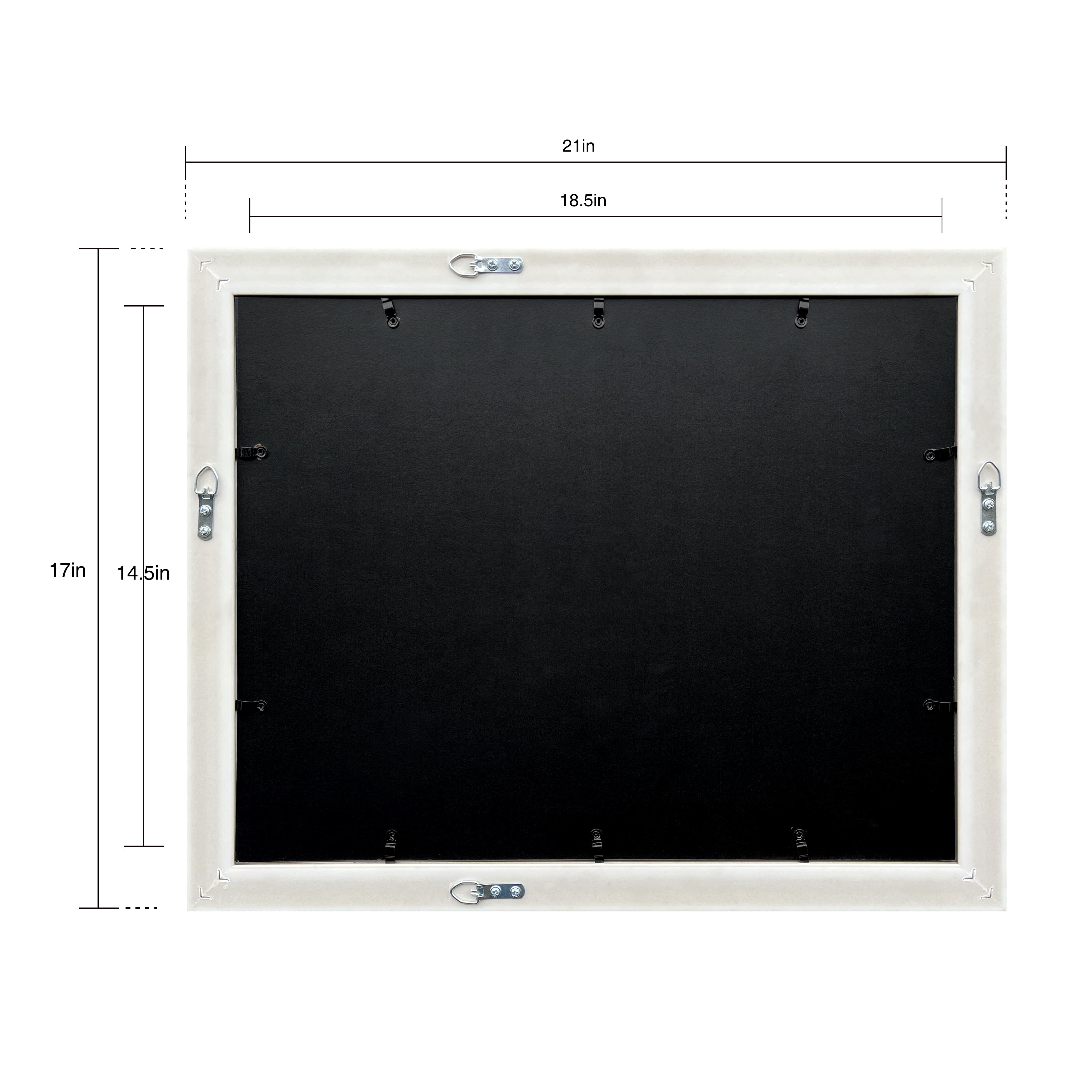 4 Opening Natural Tan &#x26; Navy 5&#x22; x 7&#x22; Collage Frame with Mat by Studio D&#xE9;cor&#xAE;