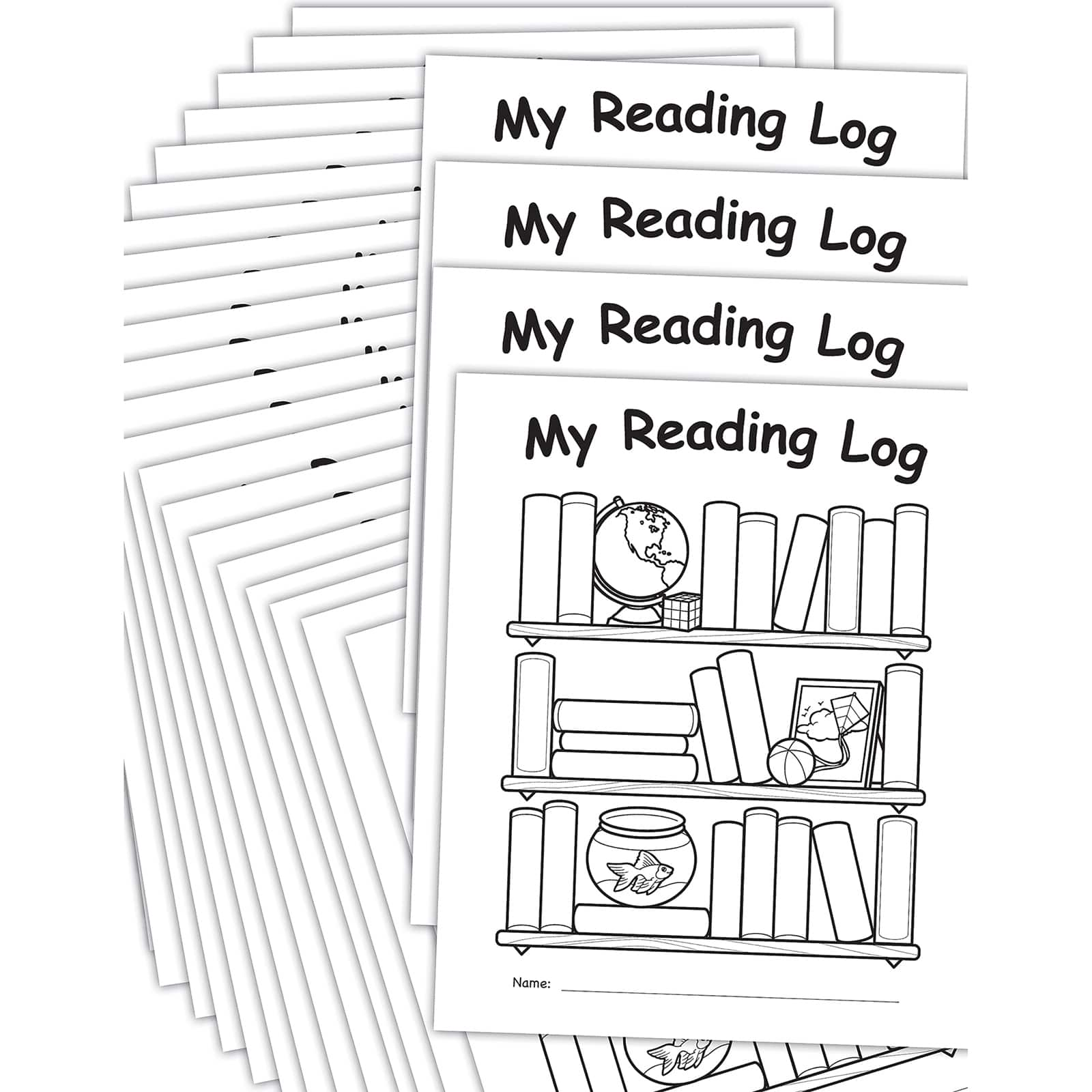 Teacher Created Resources My Own Books&#x2122;: My Reading Log, 25ct.