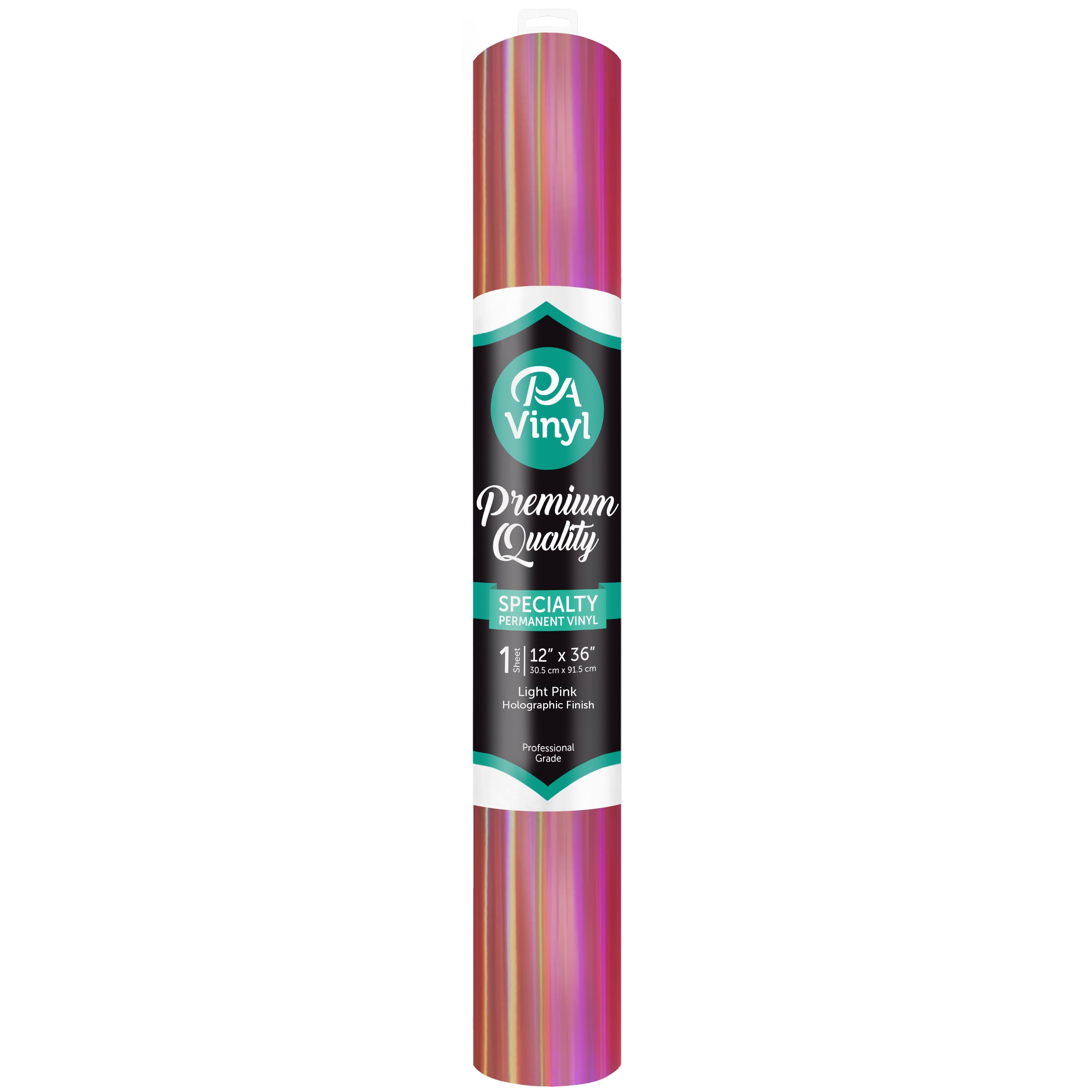 PA Vinyl Holographic Permanent Adhesive Vinyl