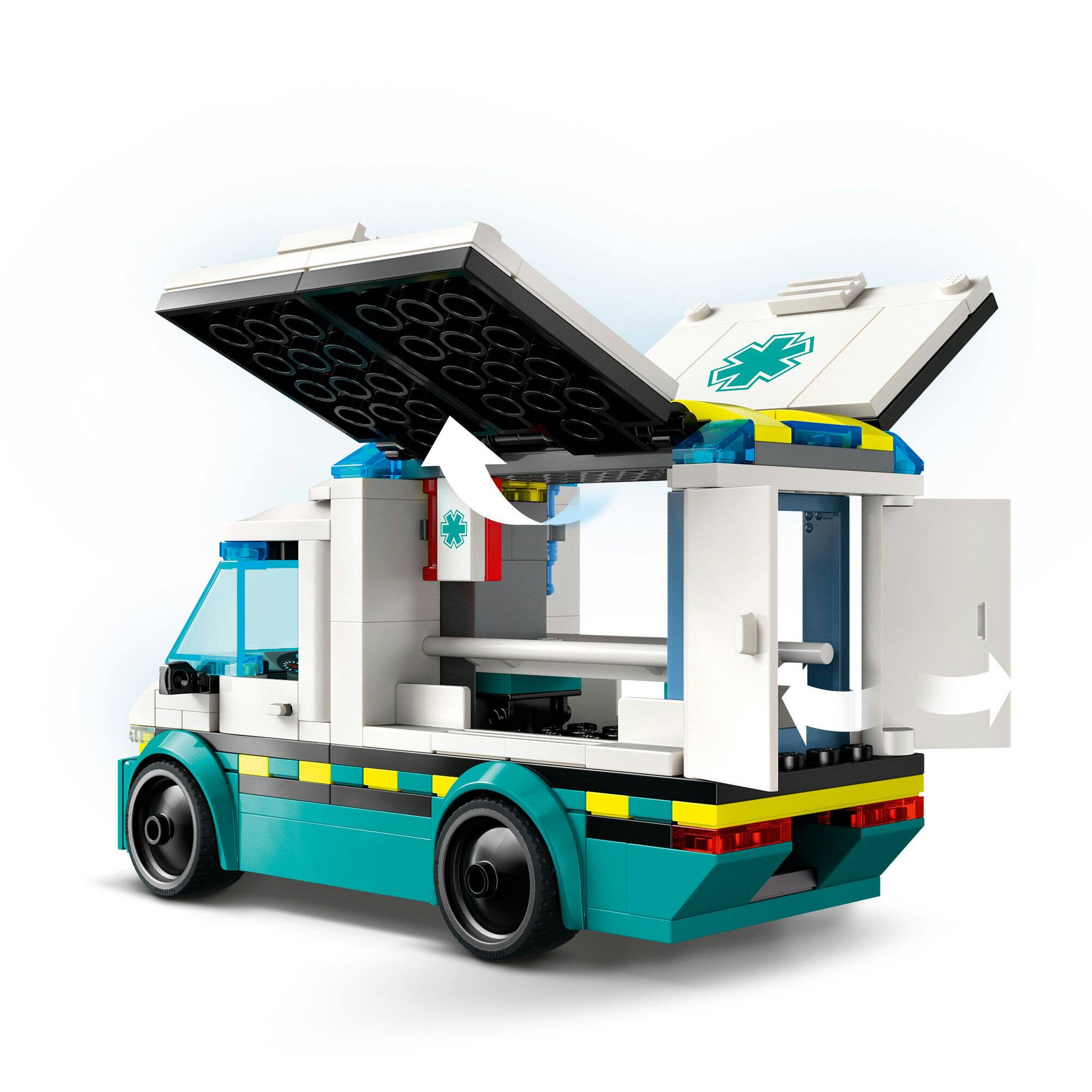 LEGO® City Emergency Ambulance Toy Truck Building Set 60451