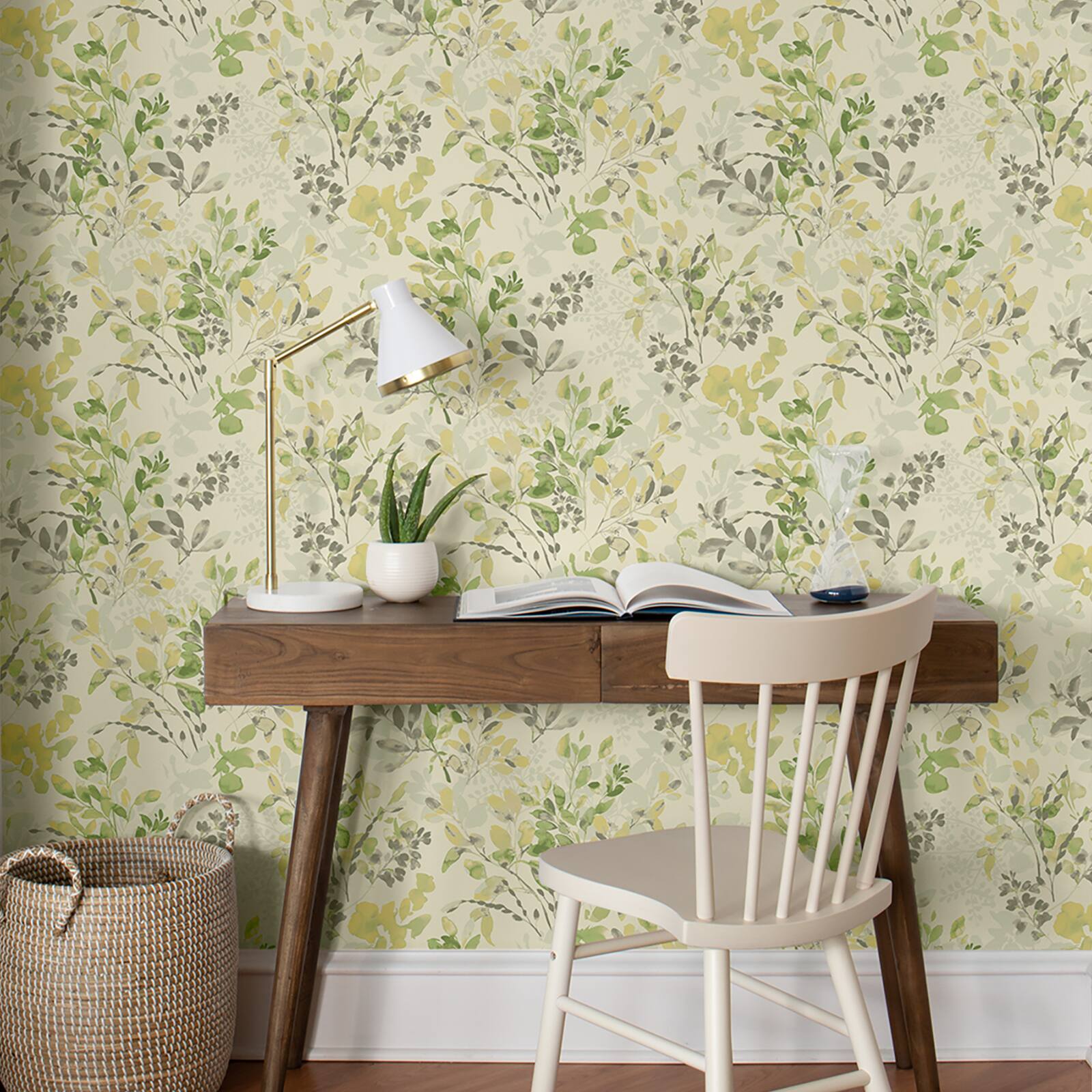 Surface Style Willow Wood Peel &#x26; Stick Wallpaper