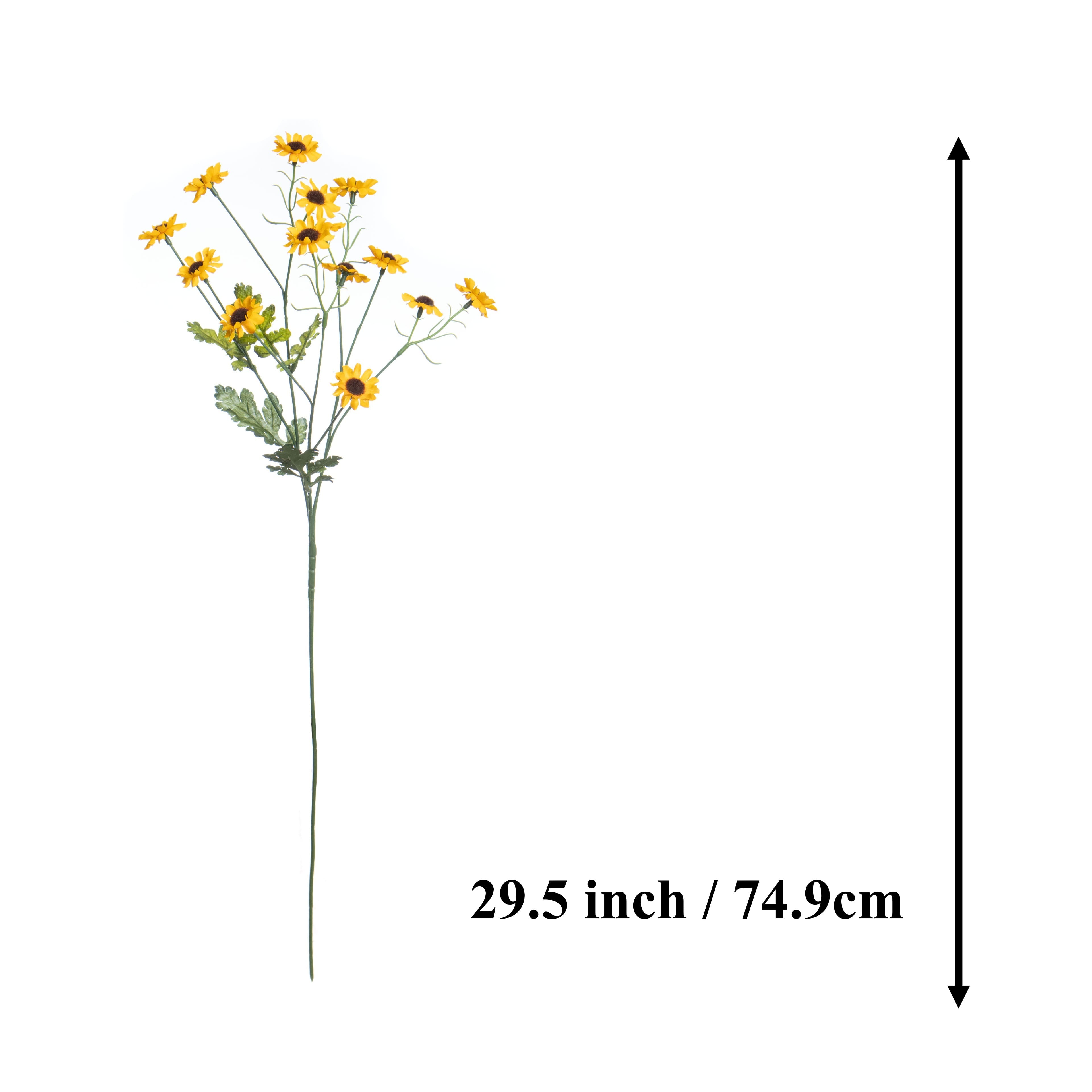 29.5&#x22; Yellow Mini Daisy Stem by Ashland&#xAE;