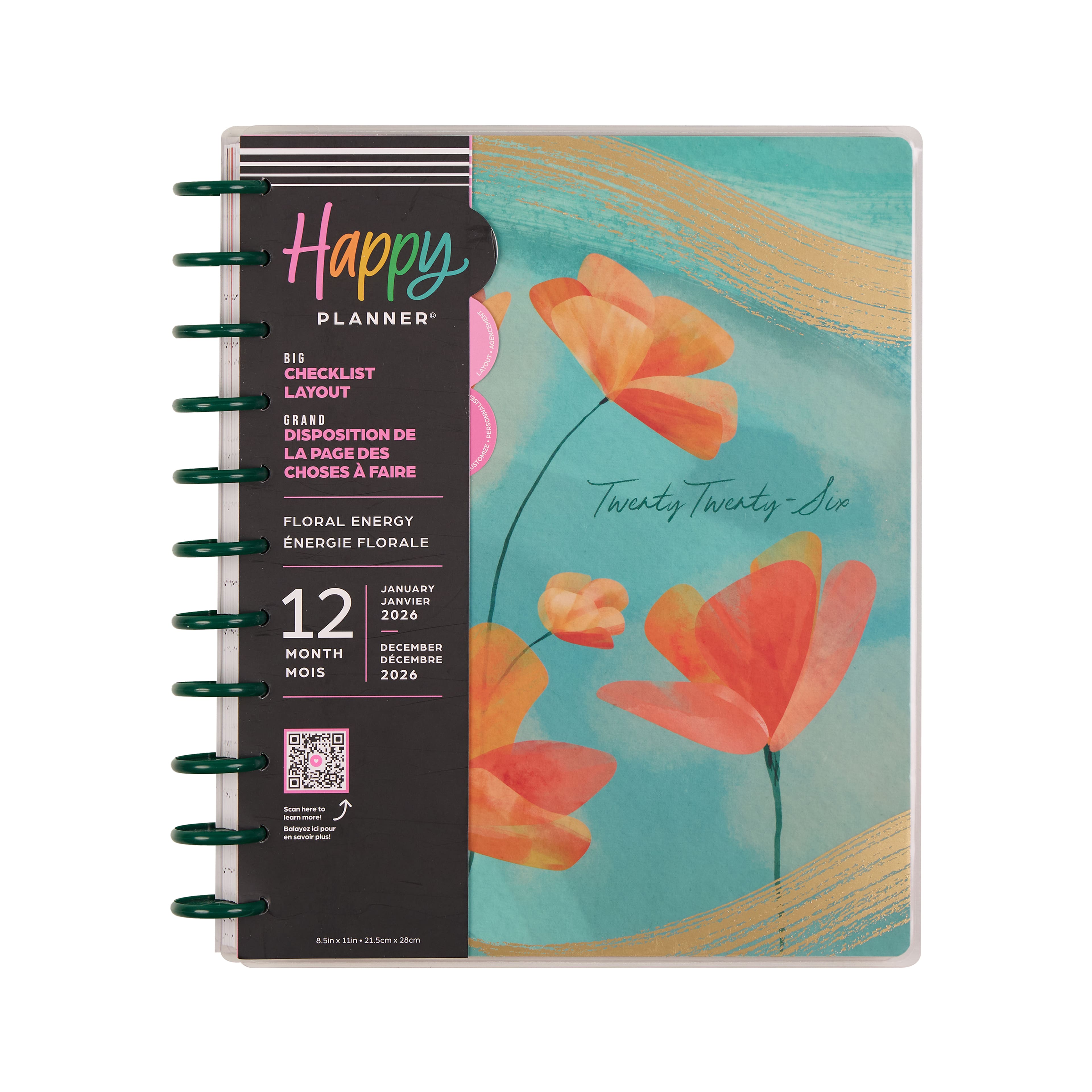 The Big Happy Planner&#xAE; Floral Energy