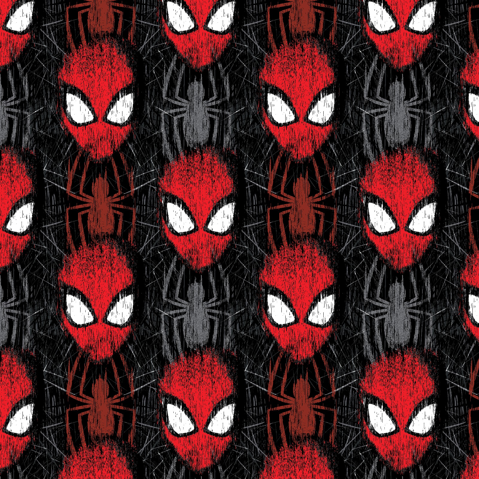 spider man head pattern