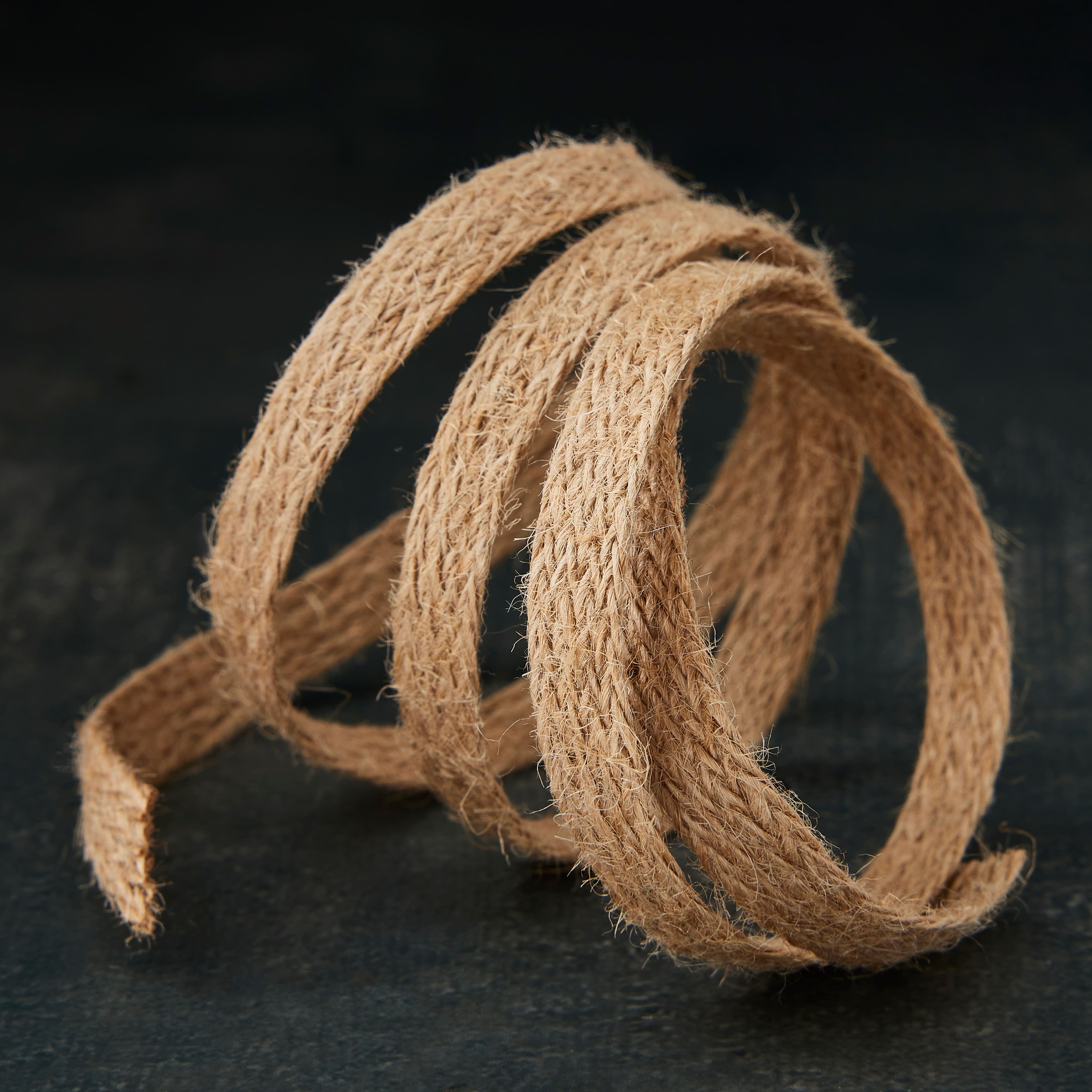 7/16&#x22; x 7yd. Jute Ribbon by Celebrate It&#xAE;