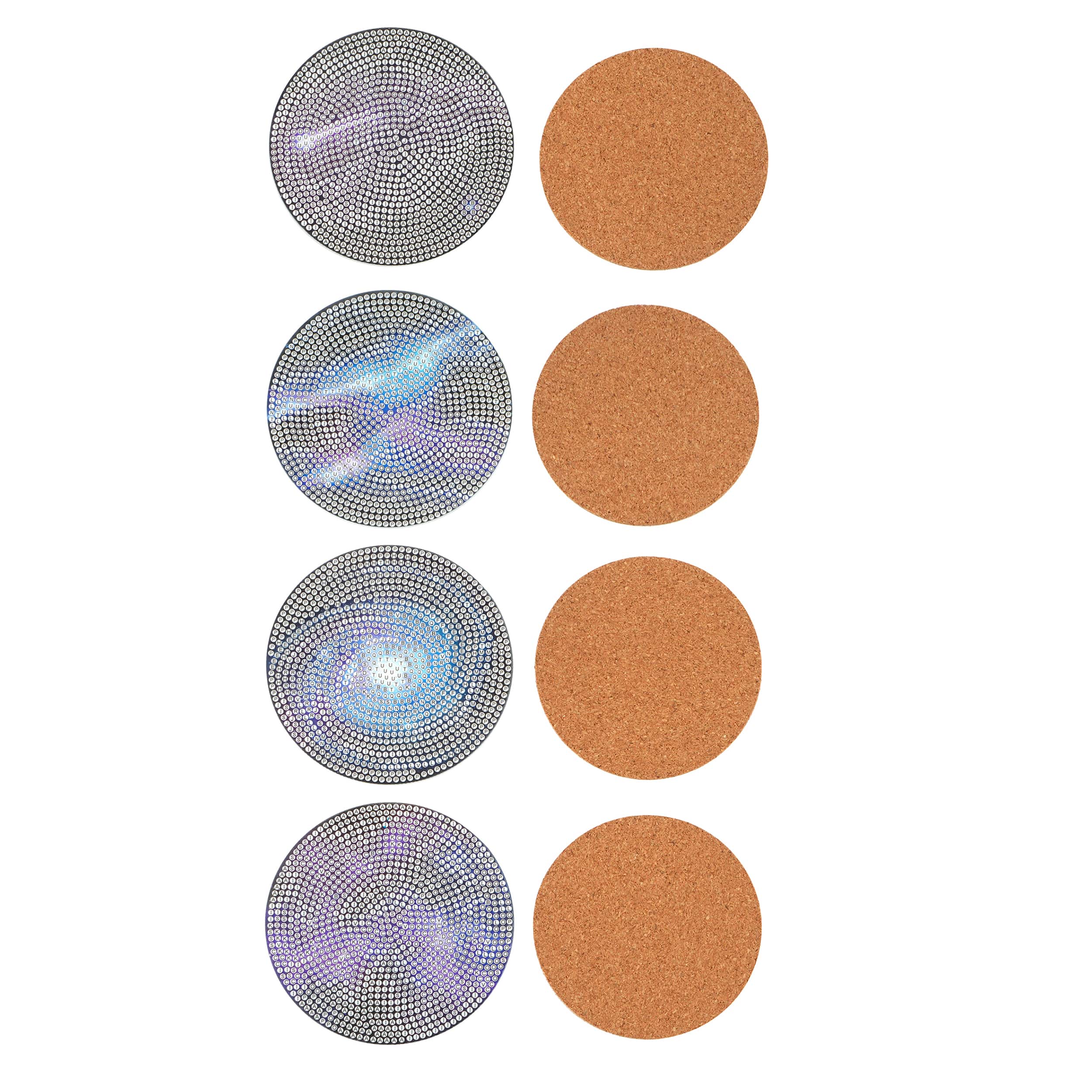 Galaxy Diamond Art Coaster Kit by Make Market&#xAE;