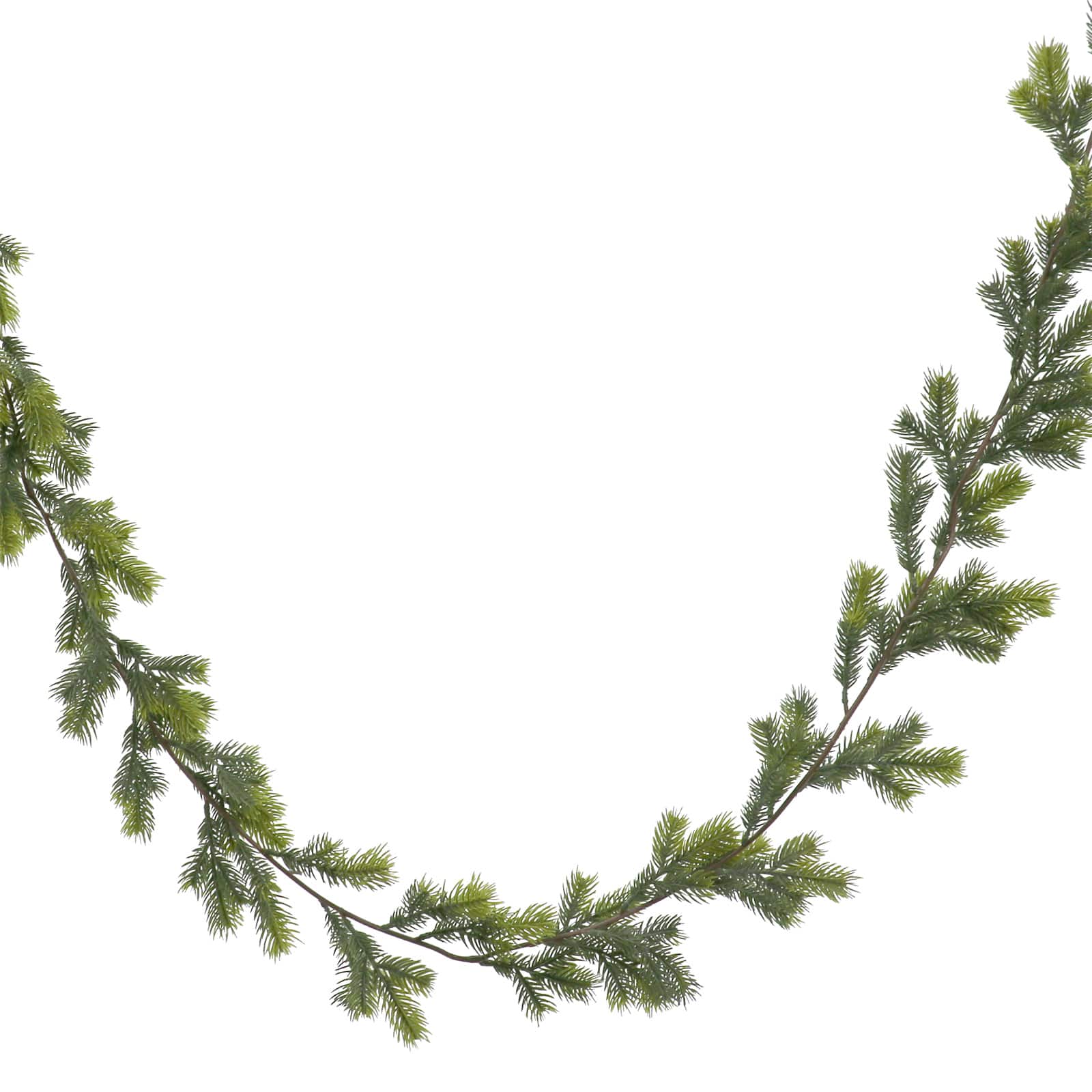 6ft. Two-Tone Green Pine Garland by Ashland&#xAE;