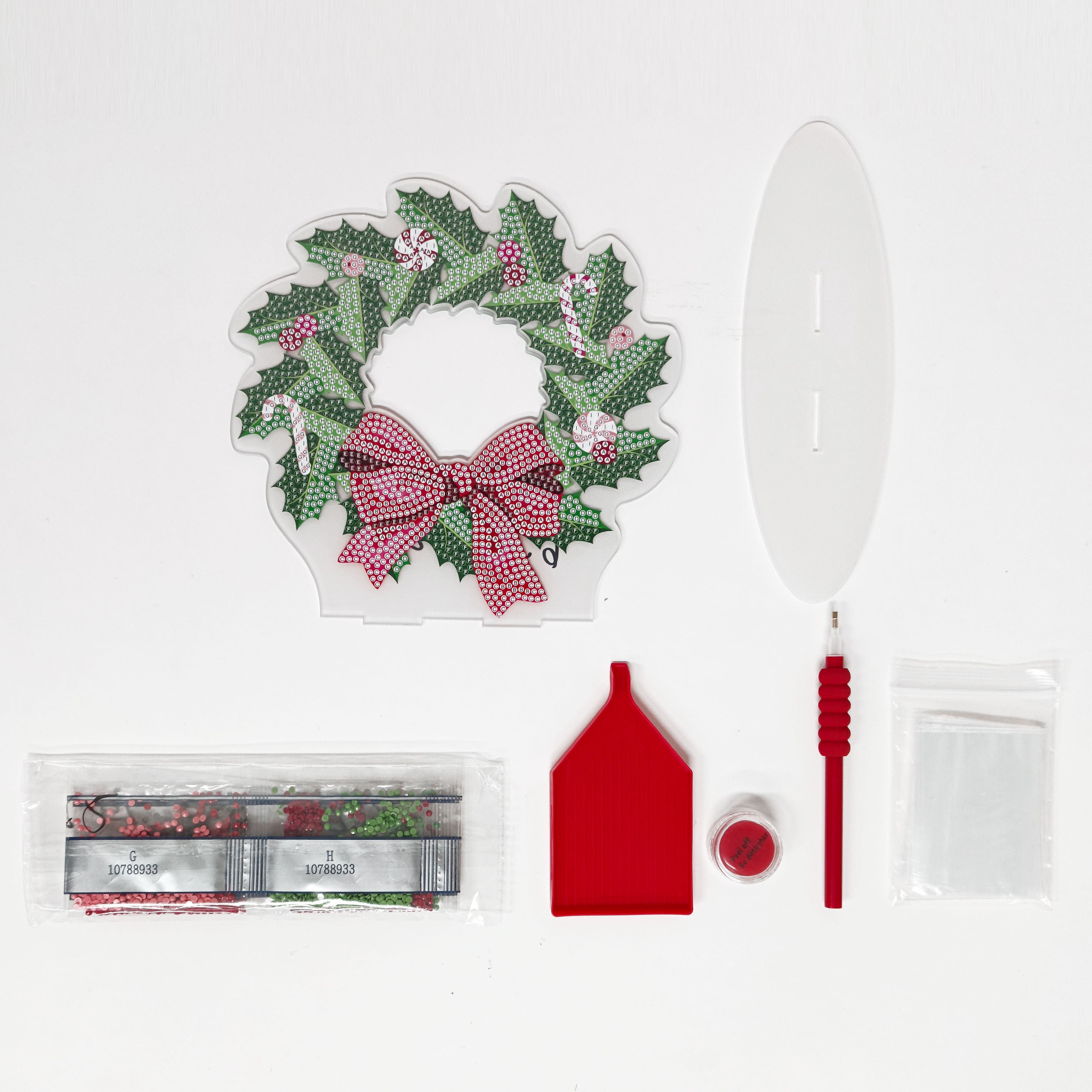 8&#x22; Topper Wreath Diamond Art Kit by Make Market&#xAE;