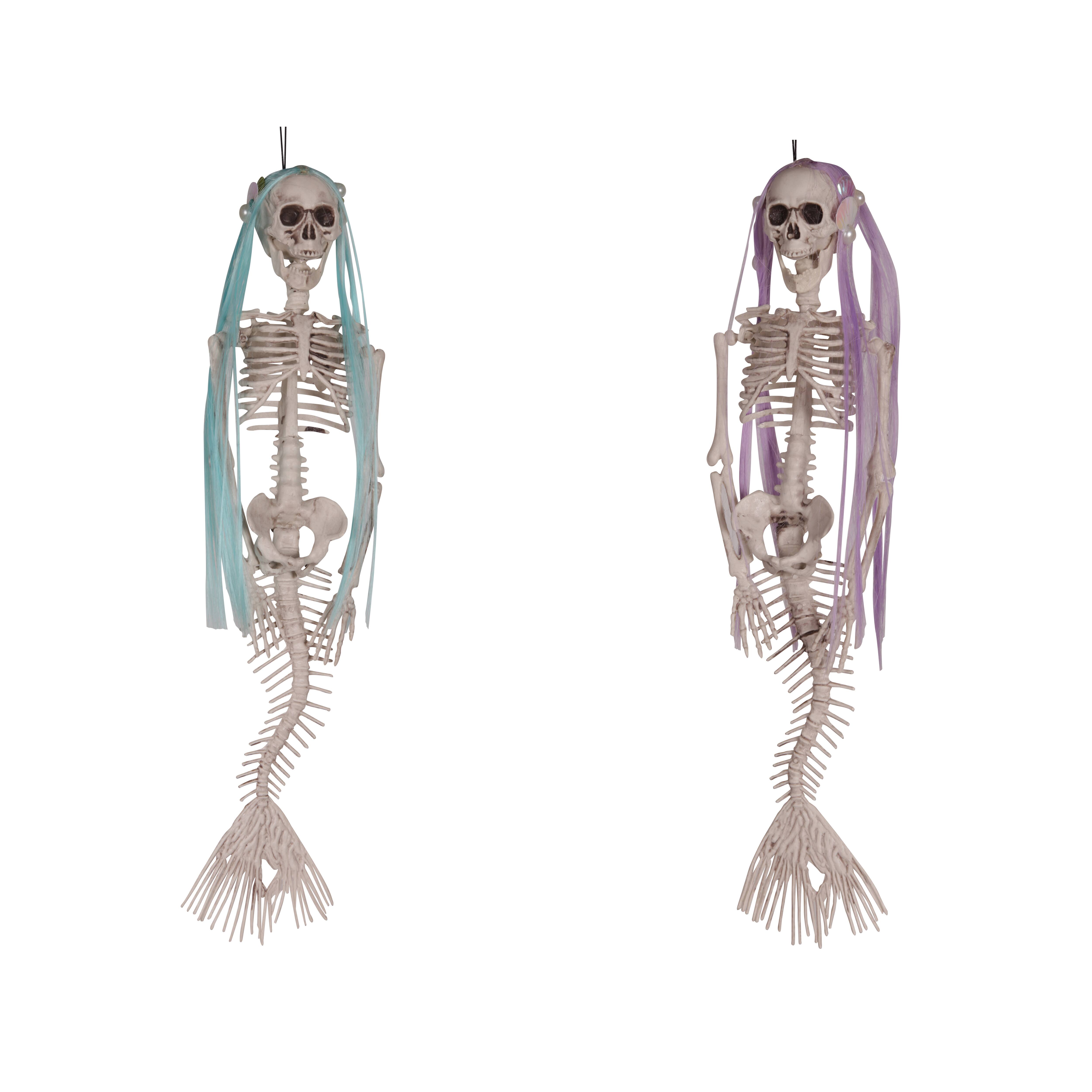 Assorted 16'' Mermaid Skeletons with Hair by Ashland® | Michaels