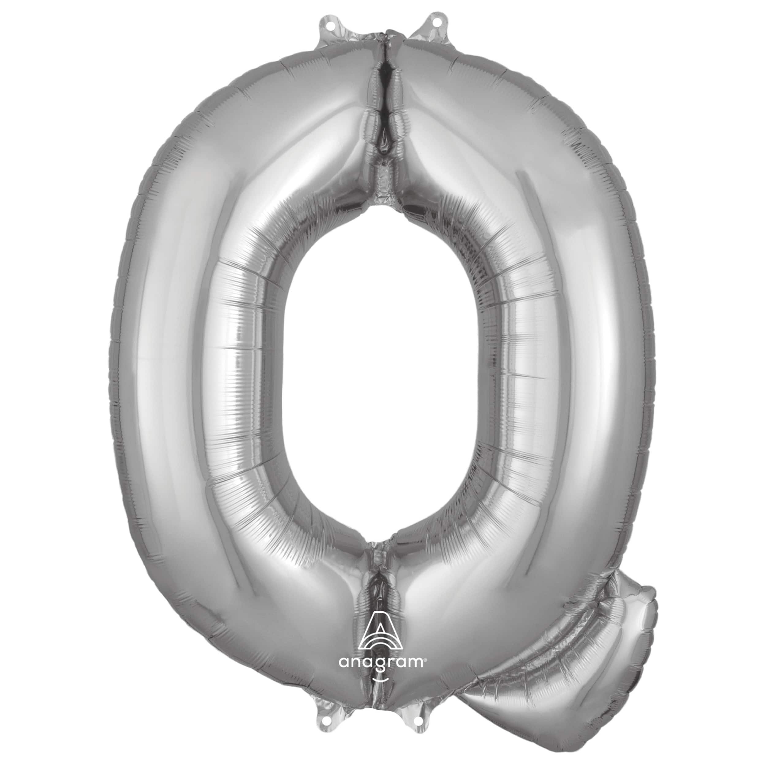 32&#x22; Silver Letter Foil Balloon
