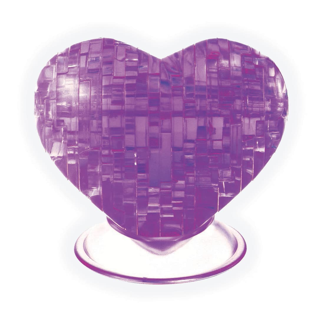 Original 3D Crystal Puzzle&#x2122; Purple Heart 46 Piece Puzzle