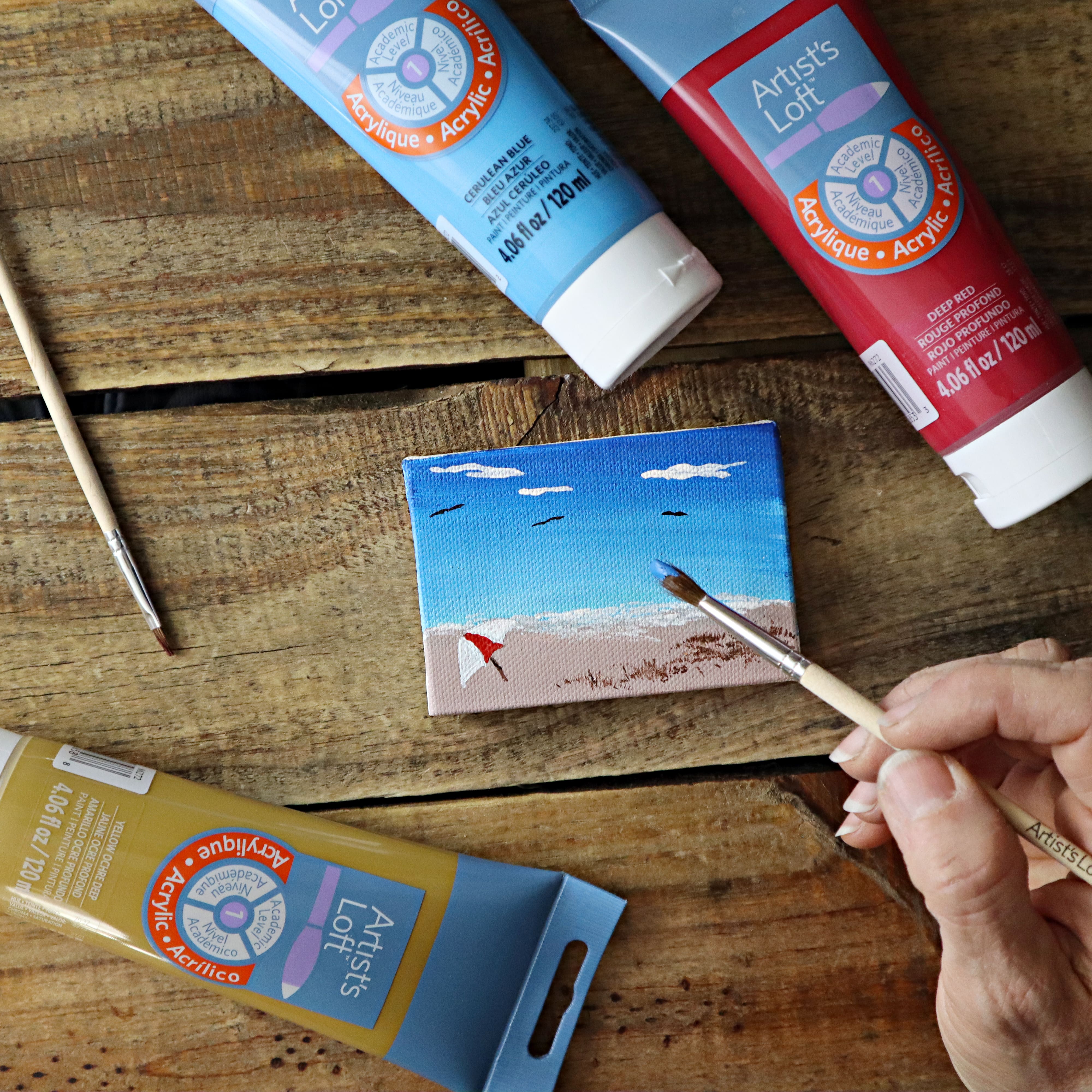 Metallic Acrylic Paint by Artist's Loft®, 4oz.