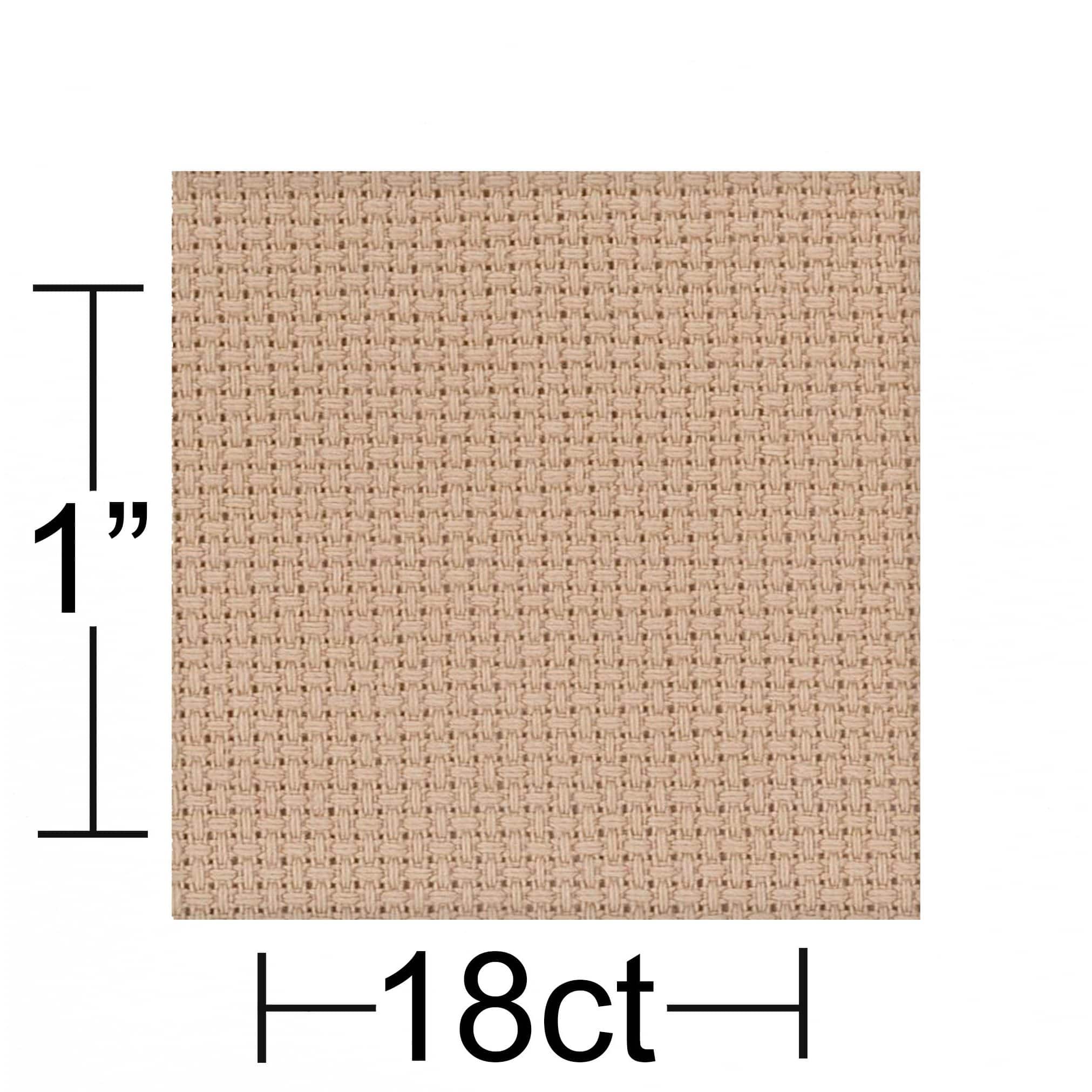 Essentials by Leisure Arts 18 Count Aida Cloth