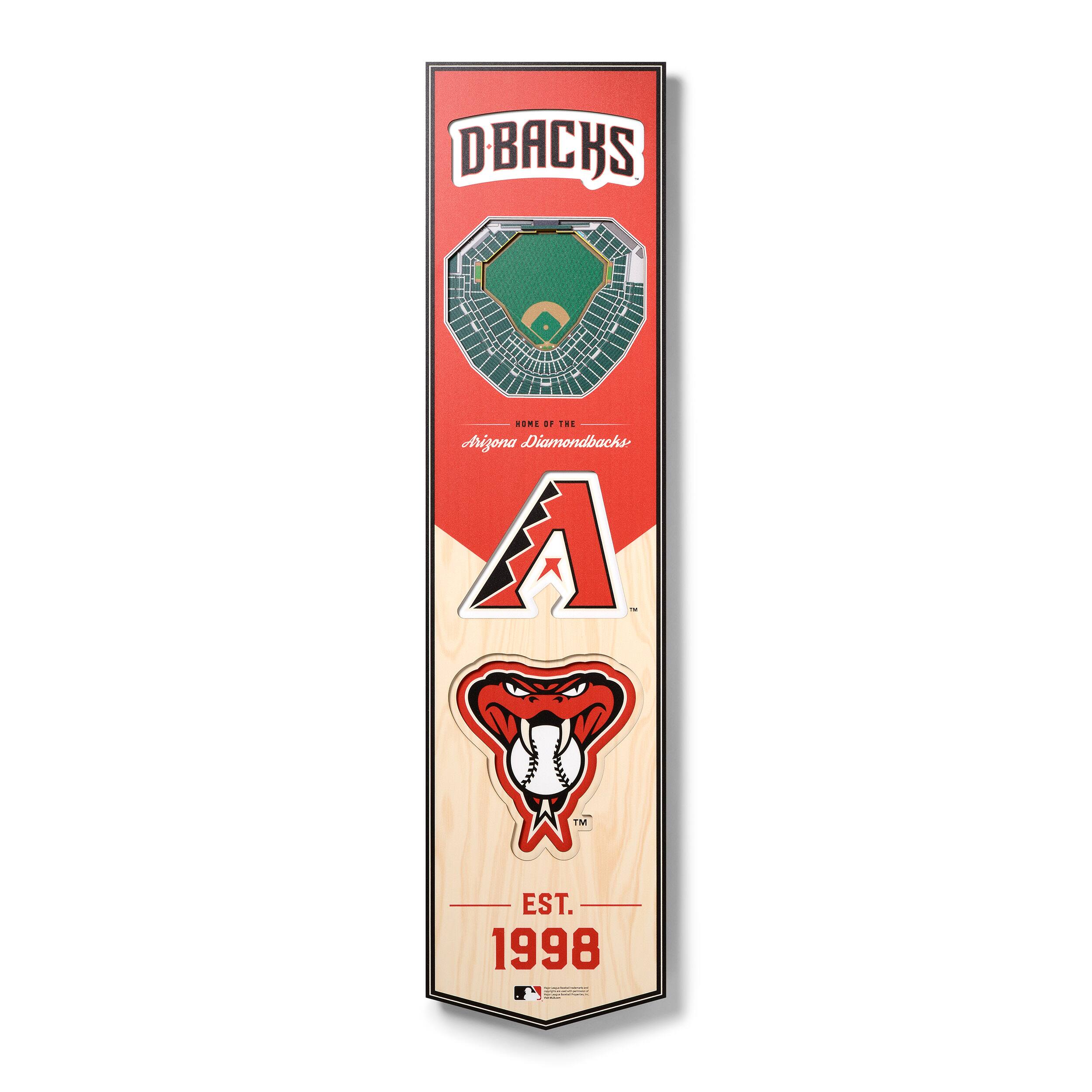 MLB 8" x 32" 3D StadiumView Banner