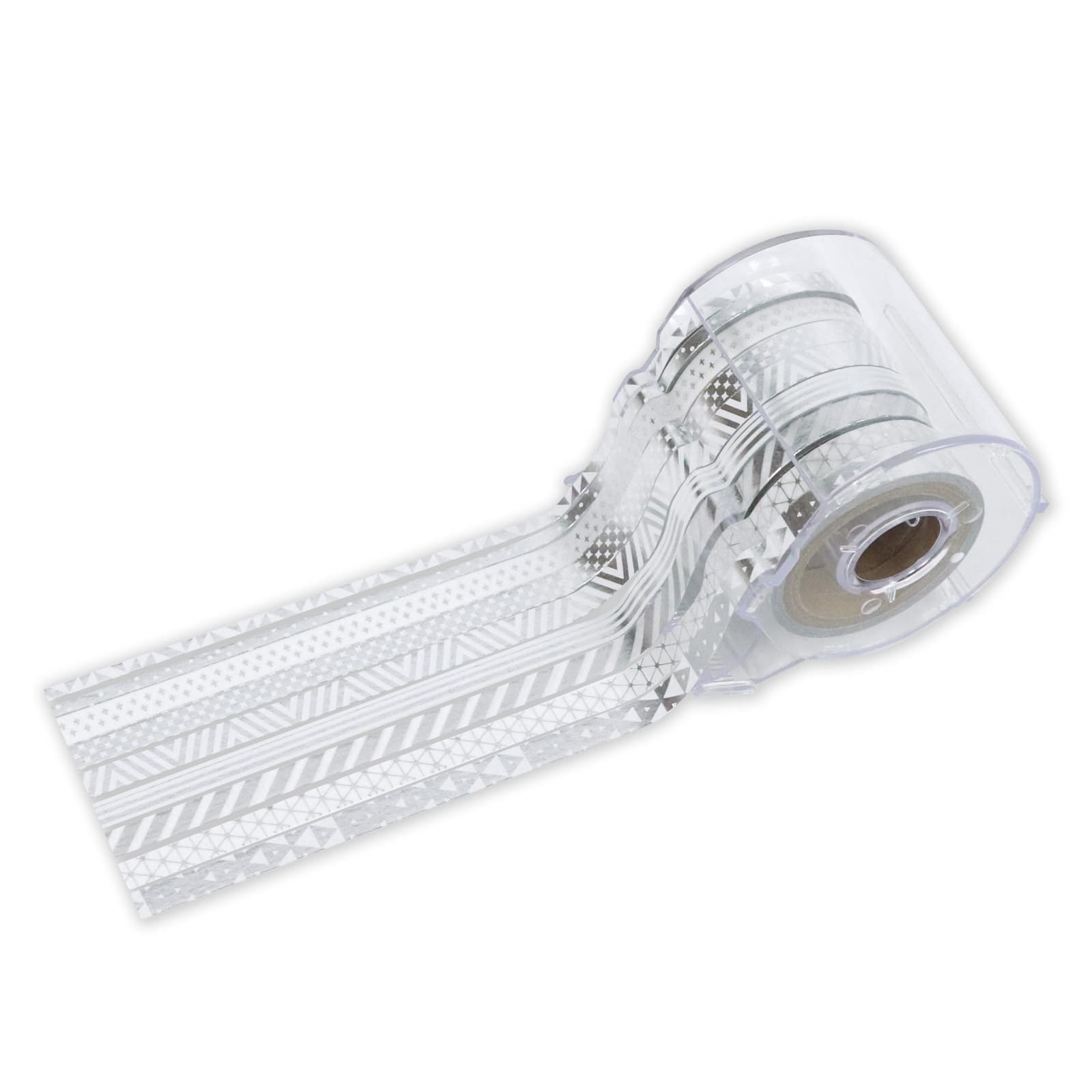 Silver Foil Crafting Washi Tape & Dispenser Set by Recollections™