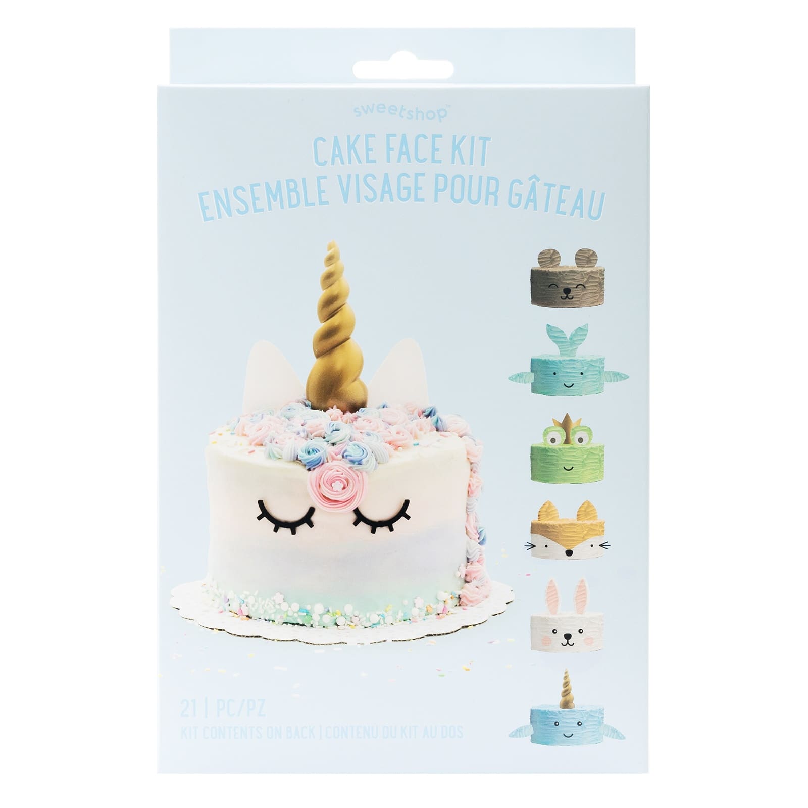 Sweetshop&#x2122; Cake Face Cake Decorating Kit