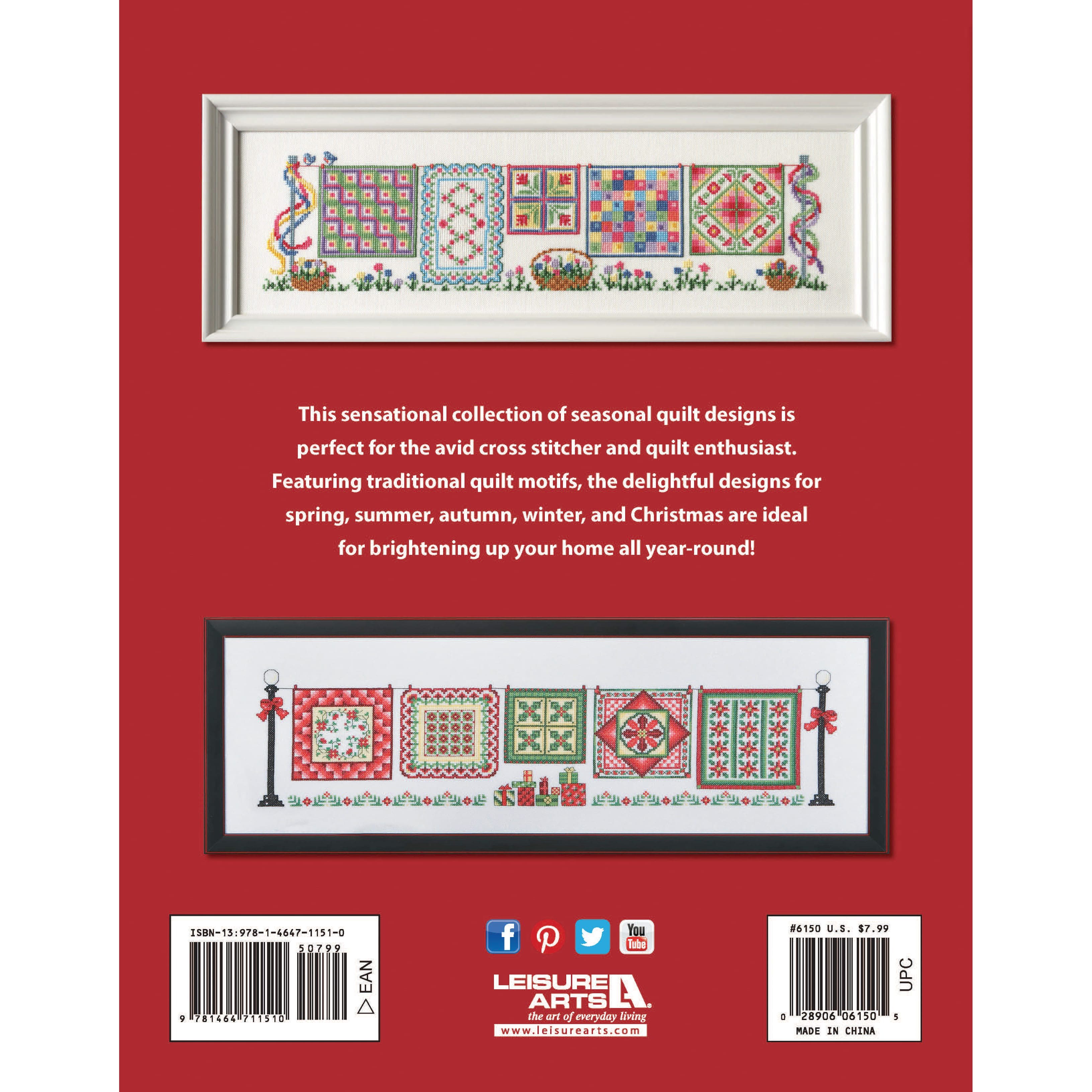 Leisure Arts® Five Seasons of Quilts Book
