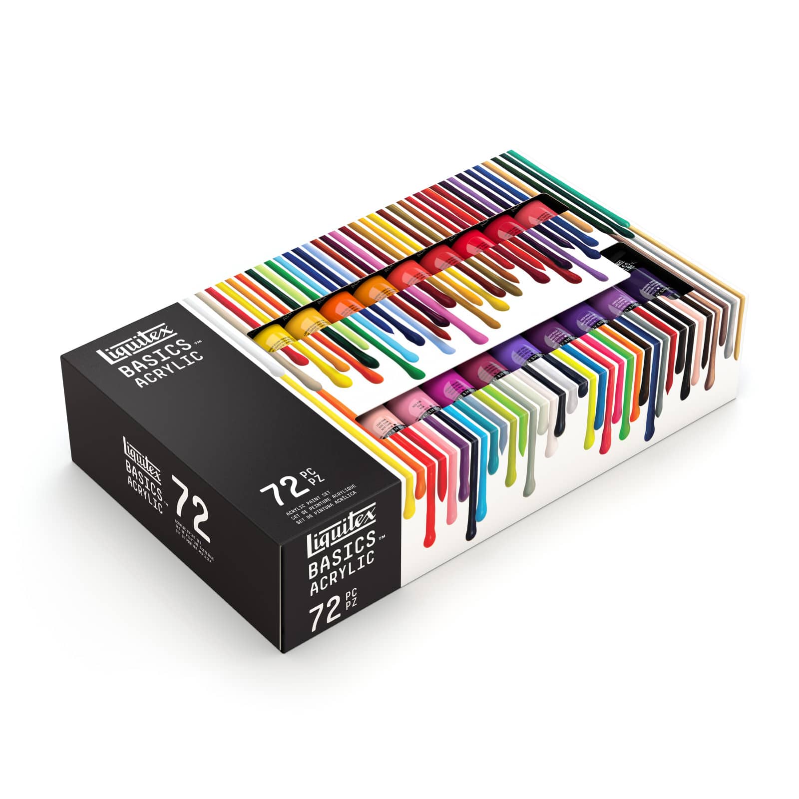 Liquitex&#xAE; BASICS 72-Color Acrylic Paint Set