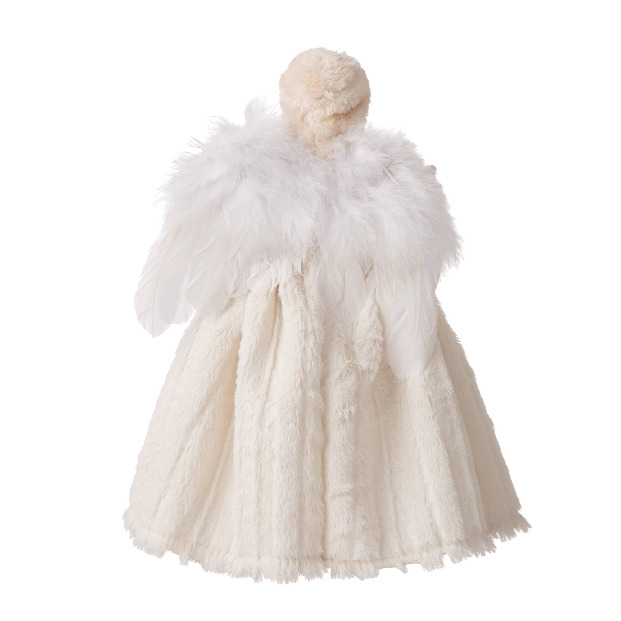 Glitzhome&#xAE; 12&#x22; Christmas Angel Tree Top
