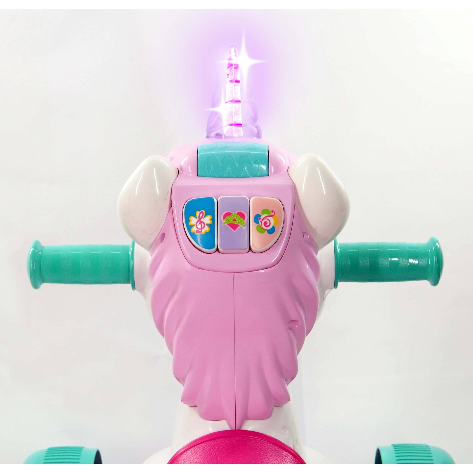 Kiddieland Light N' Sounds Magical Unicorn Ride-on