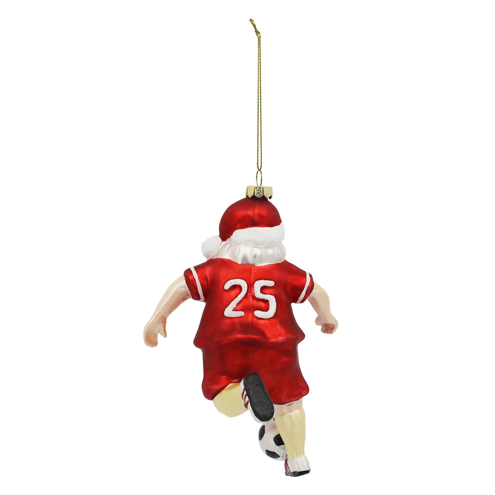 6.25&#x22; Soccer Player Santa by Ashland&#xAE;