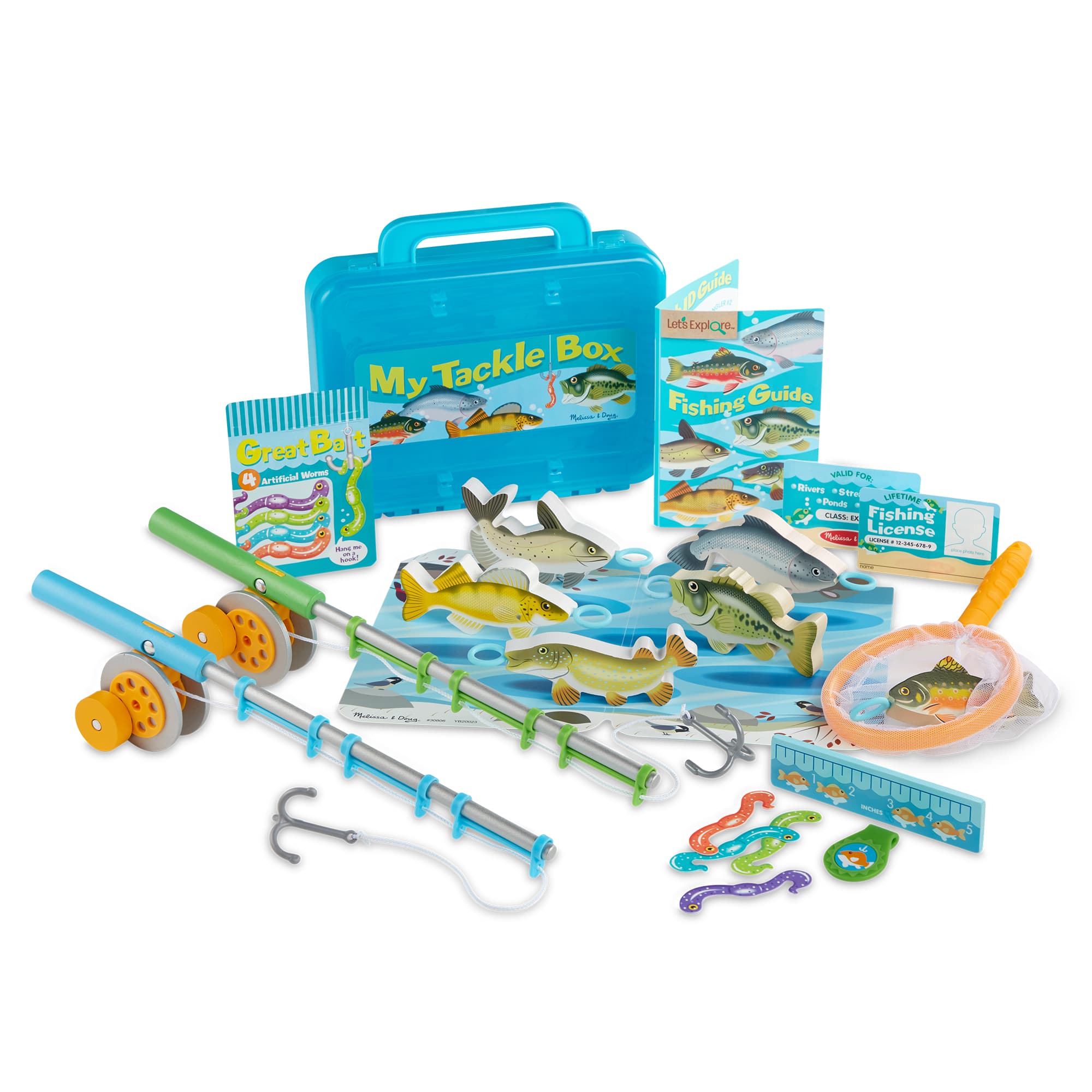 Fish! Bass Lake - Fishing Board Game : : Toys