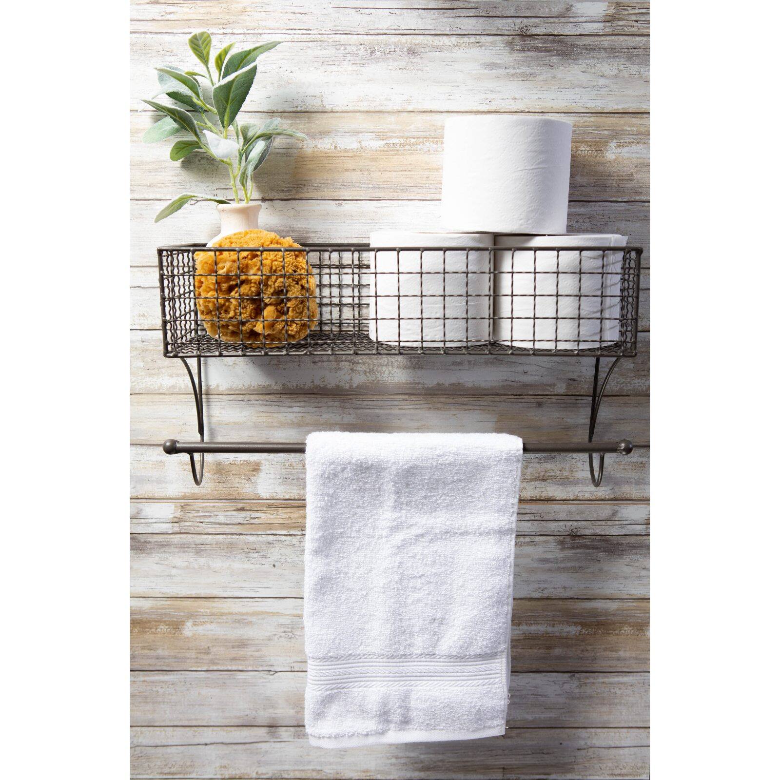 DII&#xAE; 18&#x22; Rustic Bronze Towel Rack