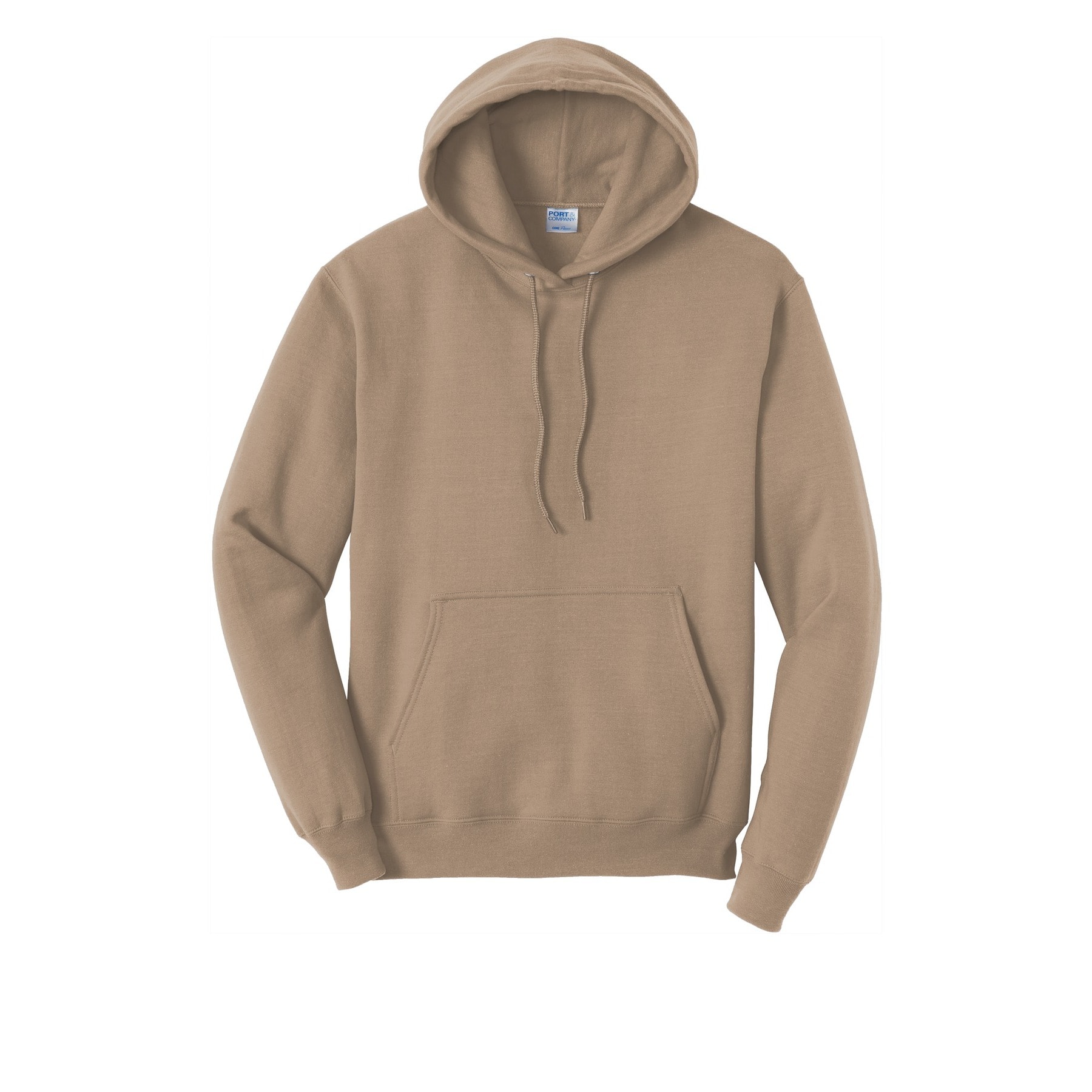 Port & Company® Neutrals Core Fleece Pullover Hooded Sweatshirt