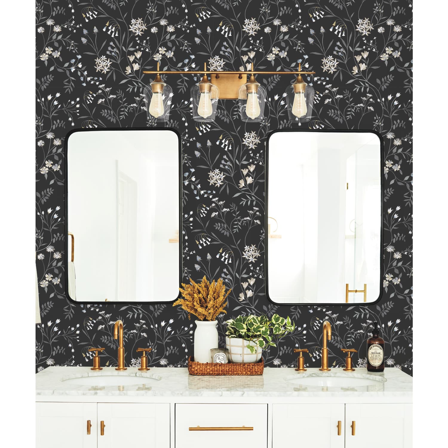 RoomMates Meadow Mix Peel &#x26; Stick Wallpaper